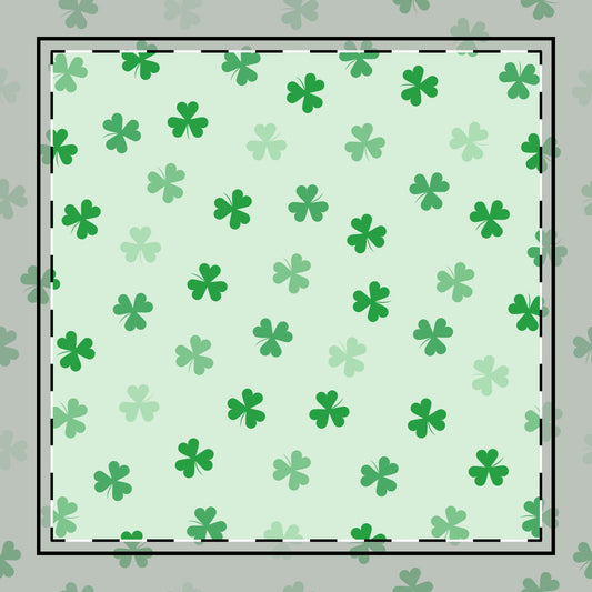 Mint Triple Rock Poly Twill Napkin