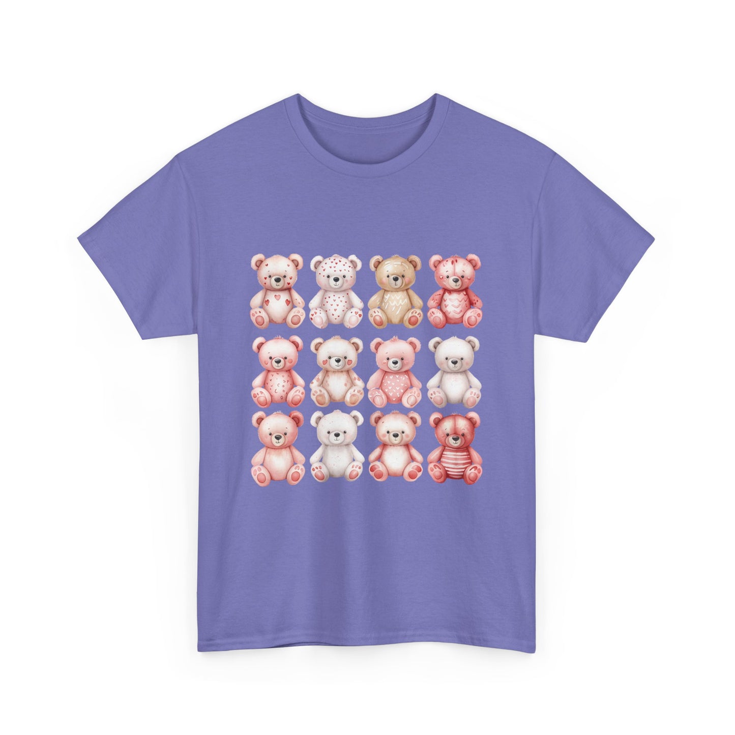 Teddy Bear Party - Valentine's Day Unisex Heavy Cotton Tee