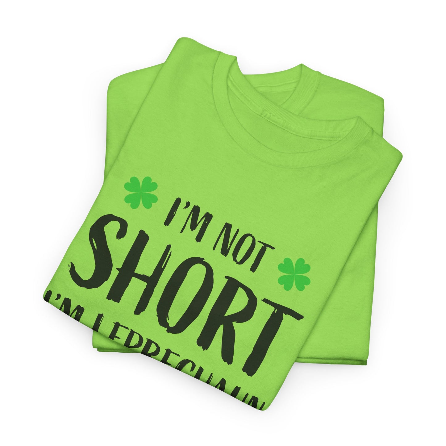 Leprechaun Size Unisex Heavy Cotton Tee