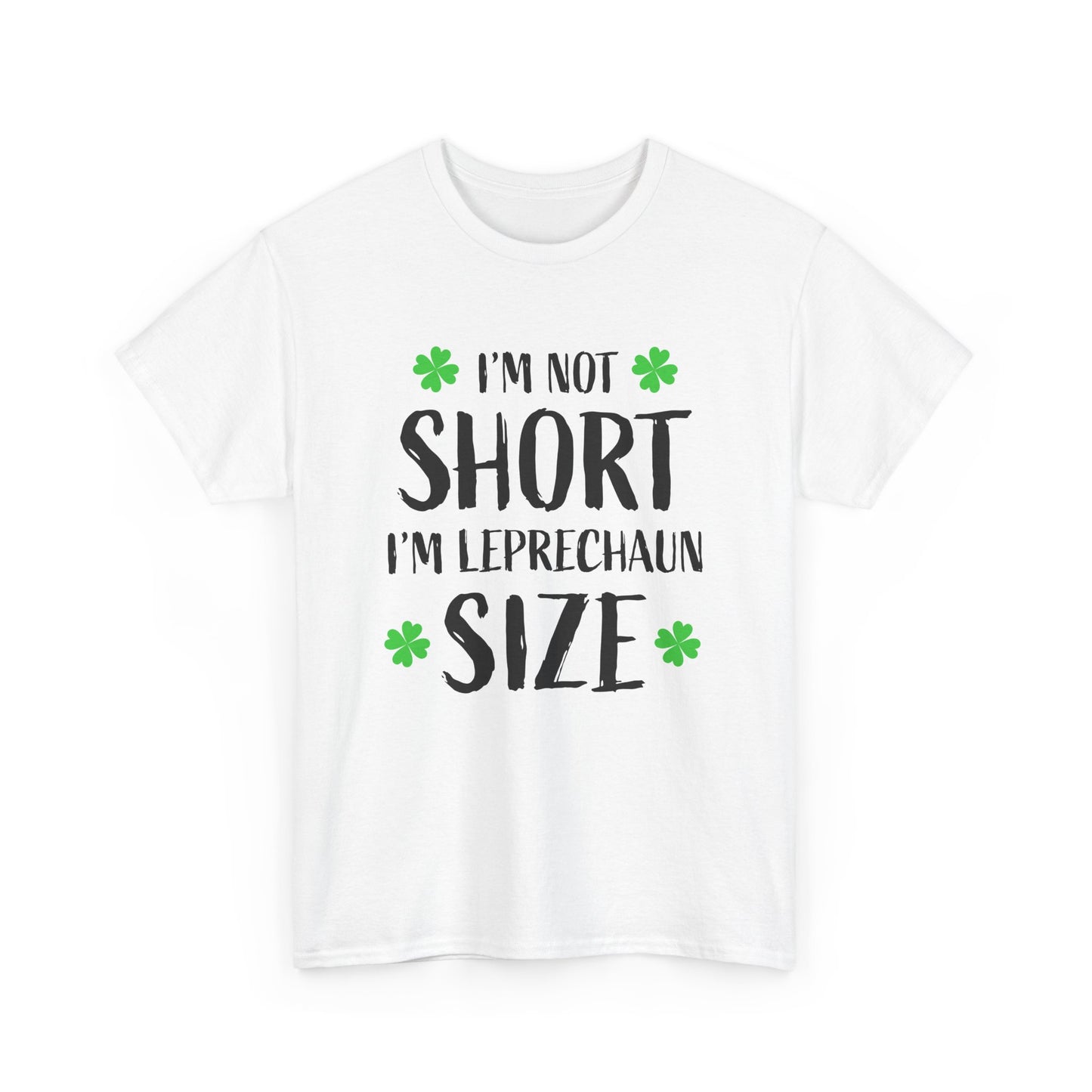 Leprechaun Size Unisex Heavy Cotton Tee