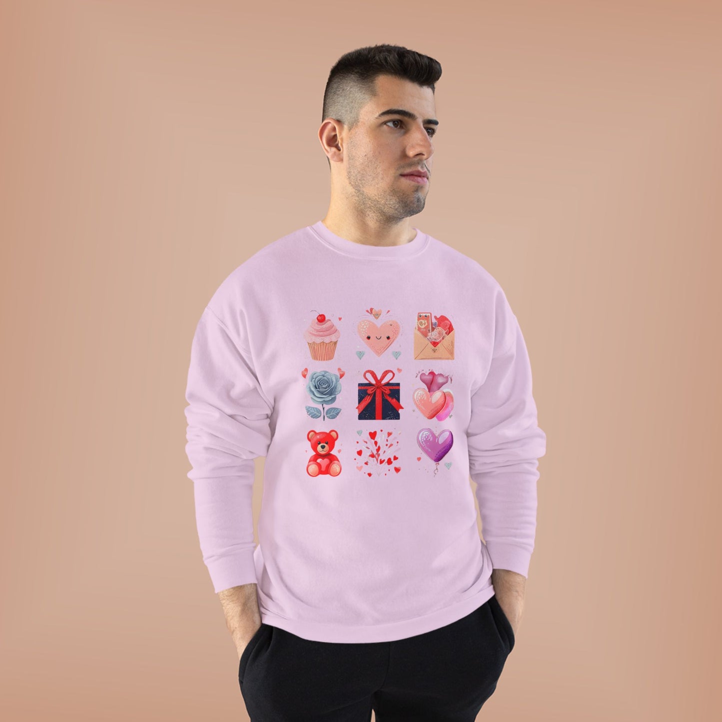 Valentine's Party Unisex EcoSmart® Crewneck Sweatshirt