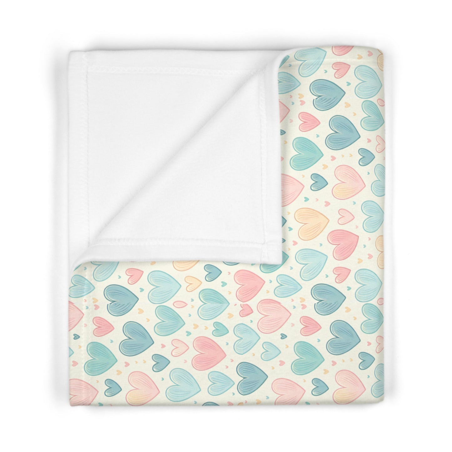 Pastel Promises Soft Fleece Baby Blanket