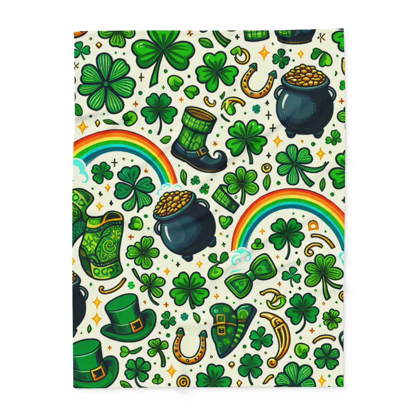 Over the Rainbow Arctic Fleece Blanket