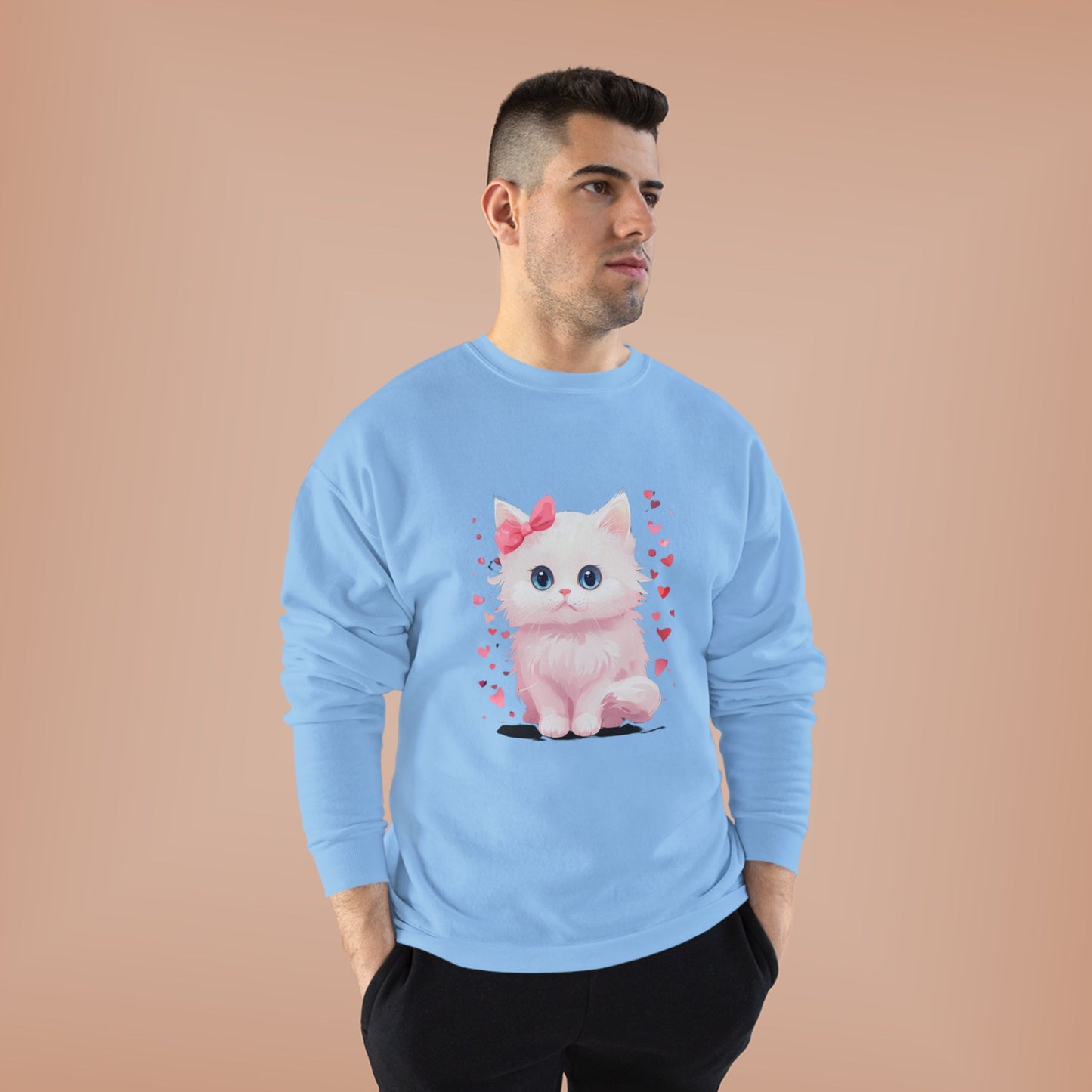 Purr-fect Unisex EcoSmart® Crewneck Sweatshirt