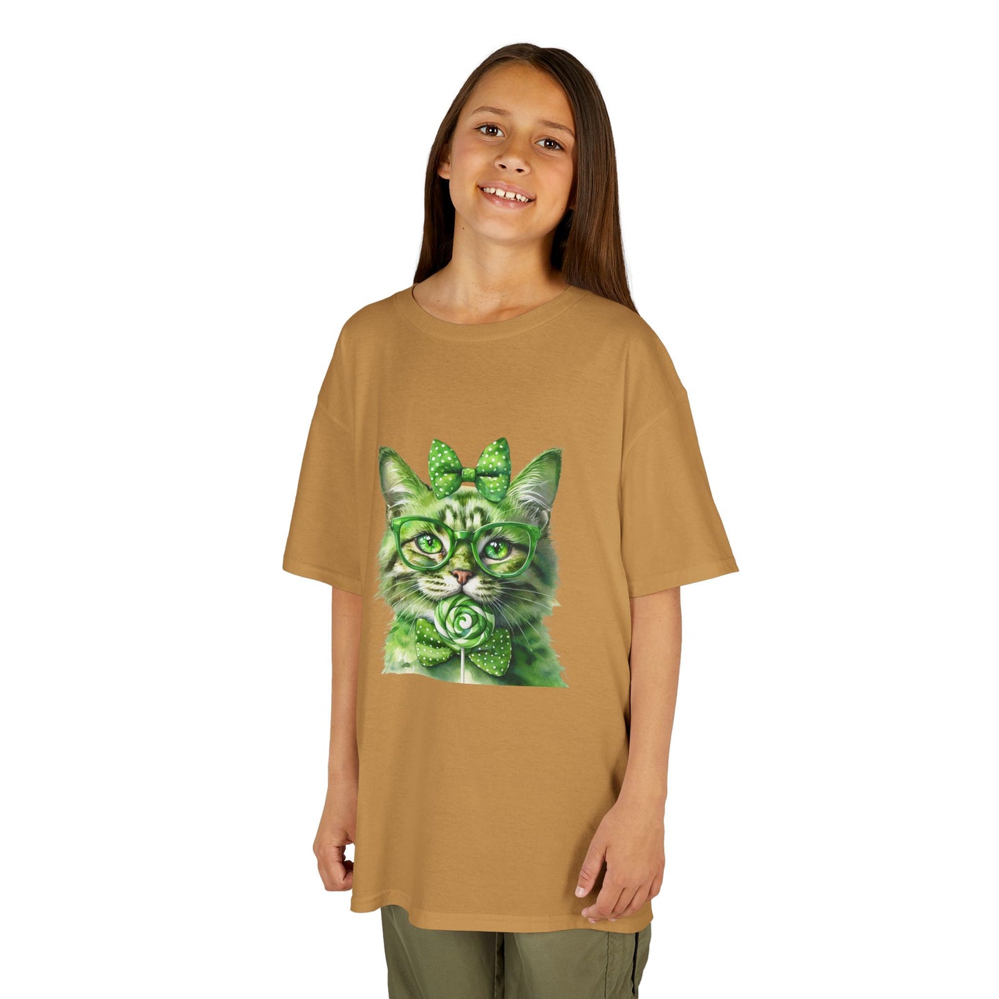 Purrfect Luck Kids Heavy Cotton™ Tee