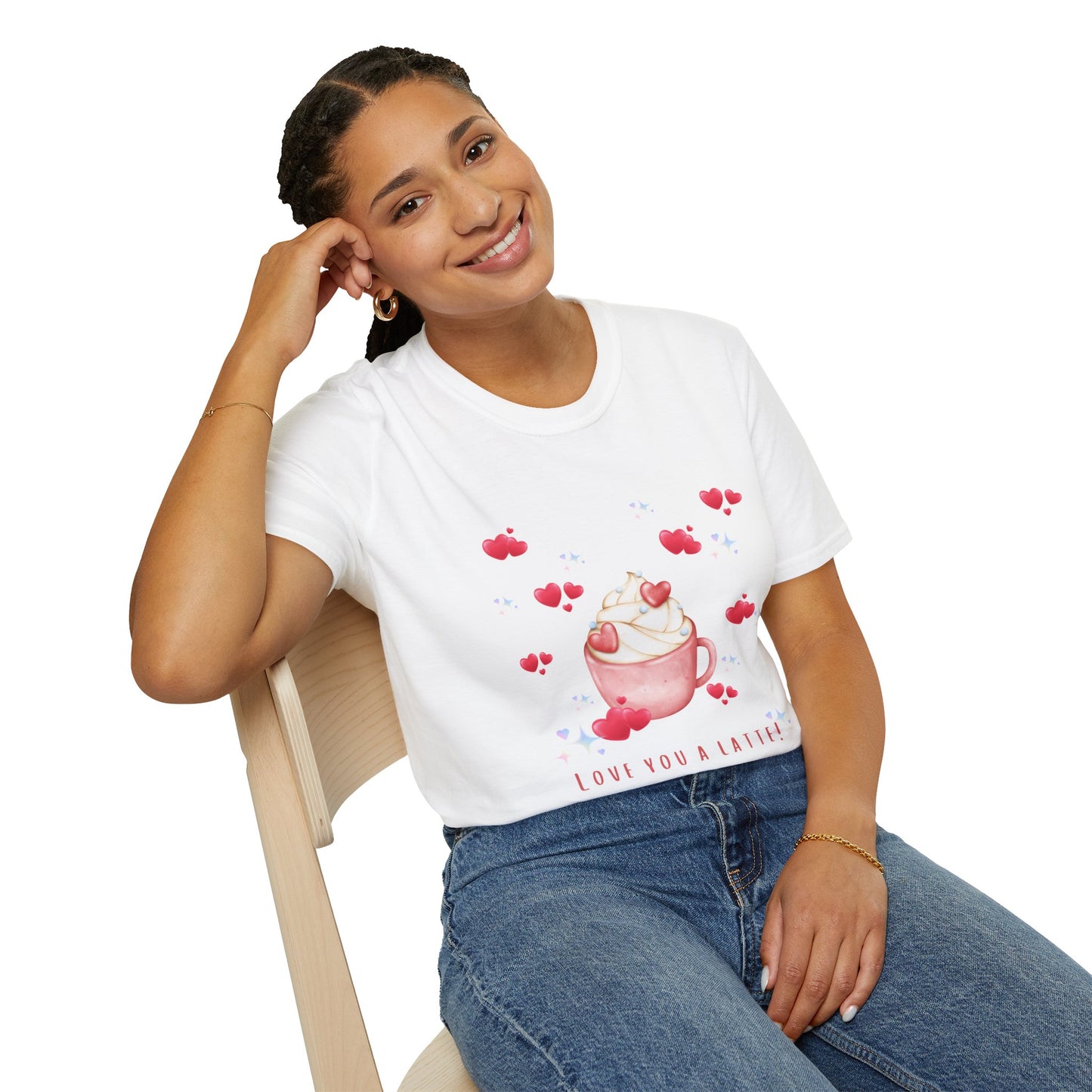 Love You A Latte! Unisex Softstyle T-Shirt