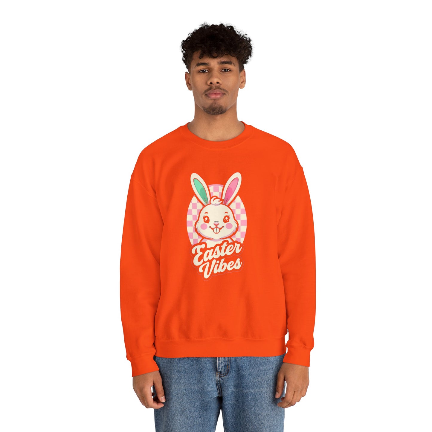 Easter Vibes Unisex Heavy Blend™ Crewneck Sweatshirt