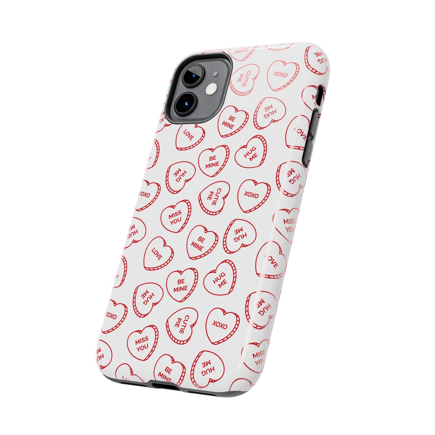 Candy Hearts Tough Phone Cases