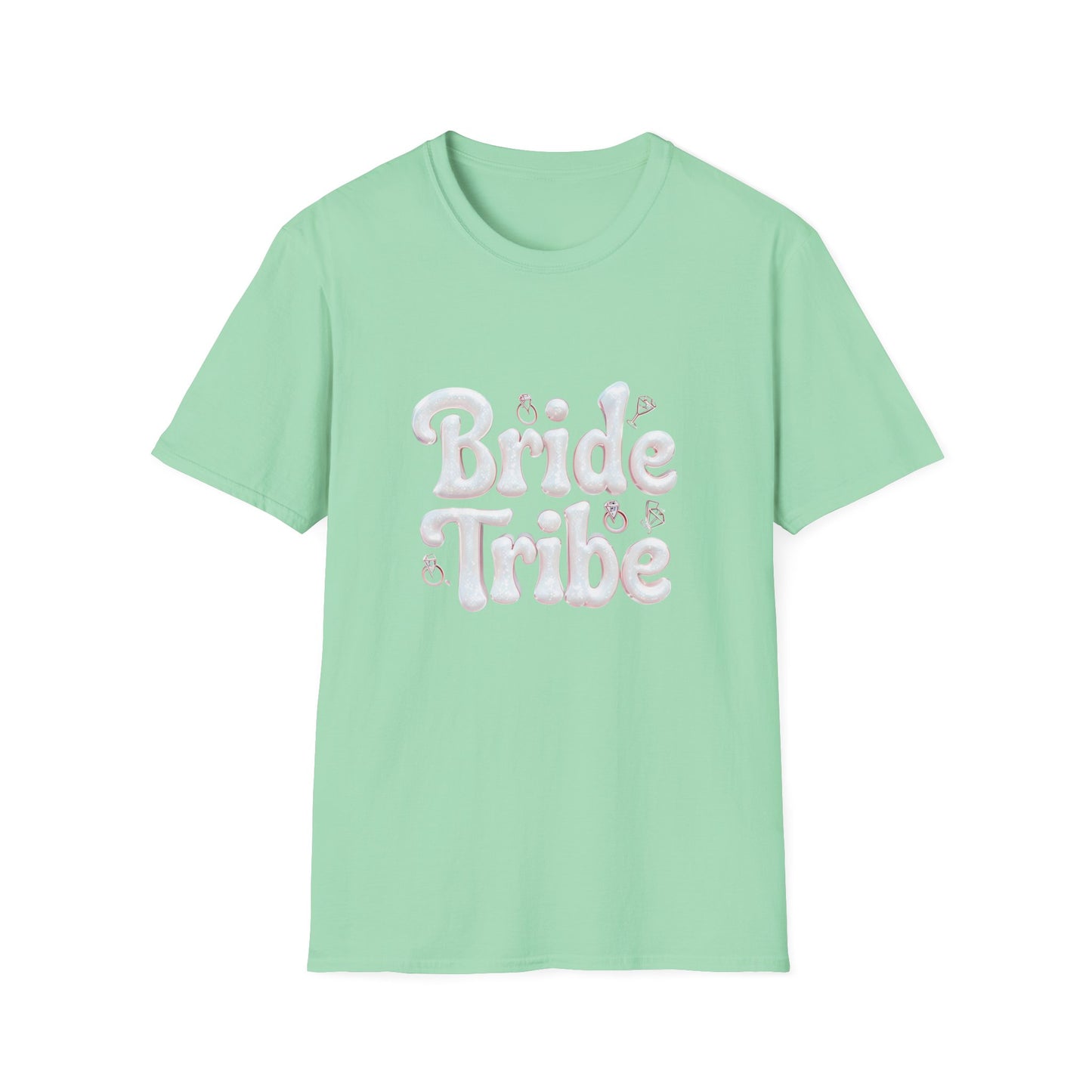 Pearl Cloud - Bride Tribe Unisex Softstyle T-Shirt