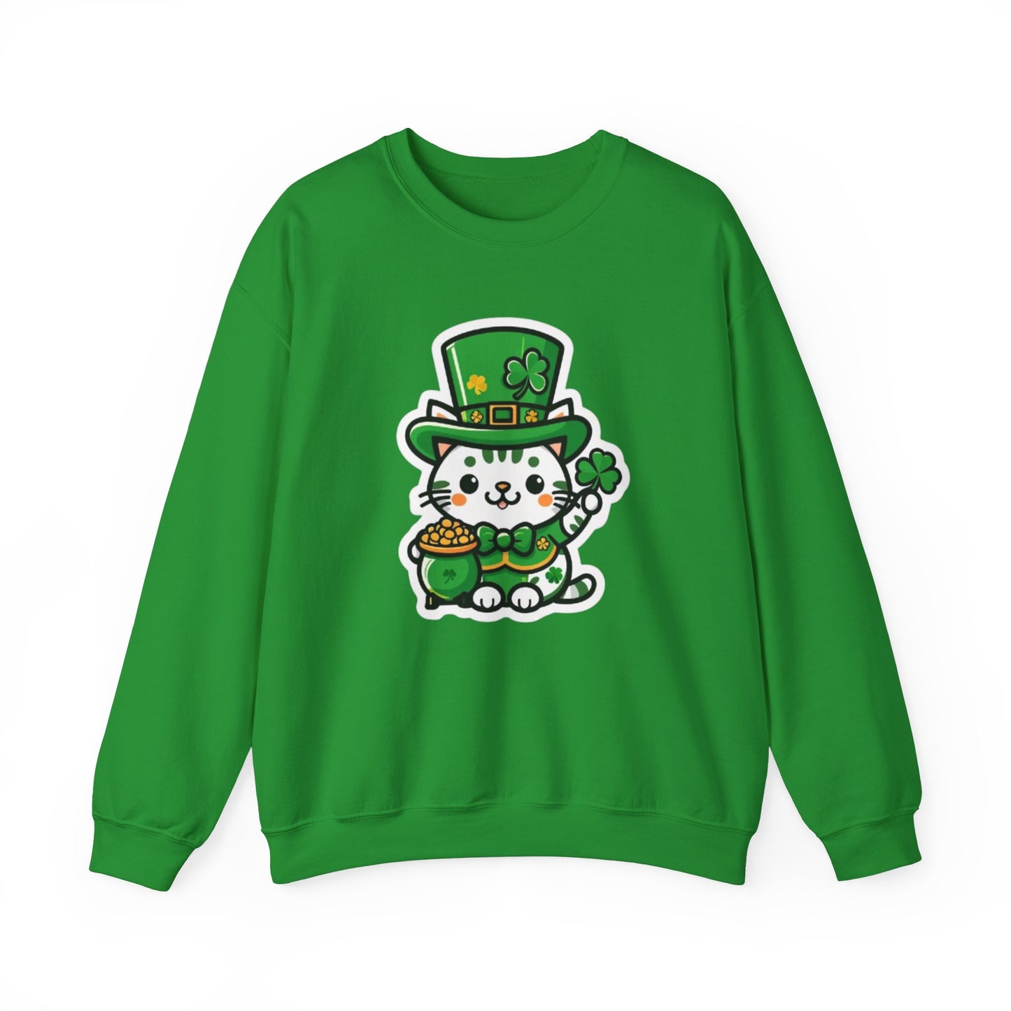 Clover Kitty Unisex Heavy Blend™ Crewneck Sweatshirt