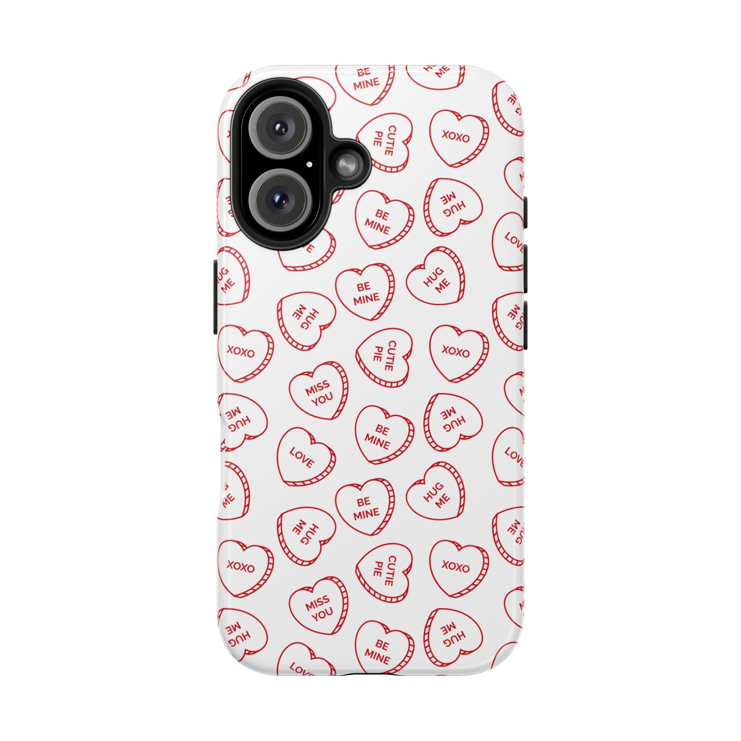 Candy Hearts Tough Phone Cases