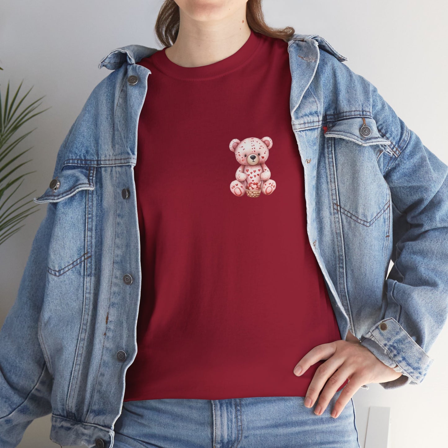 Teddy Bear Picnic (Front & Back Print) Unisex Heavy Cotton Tee