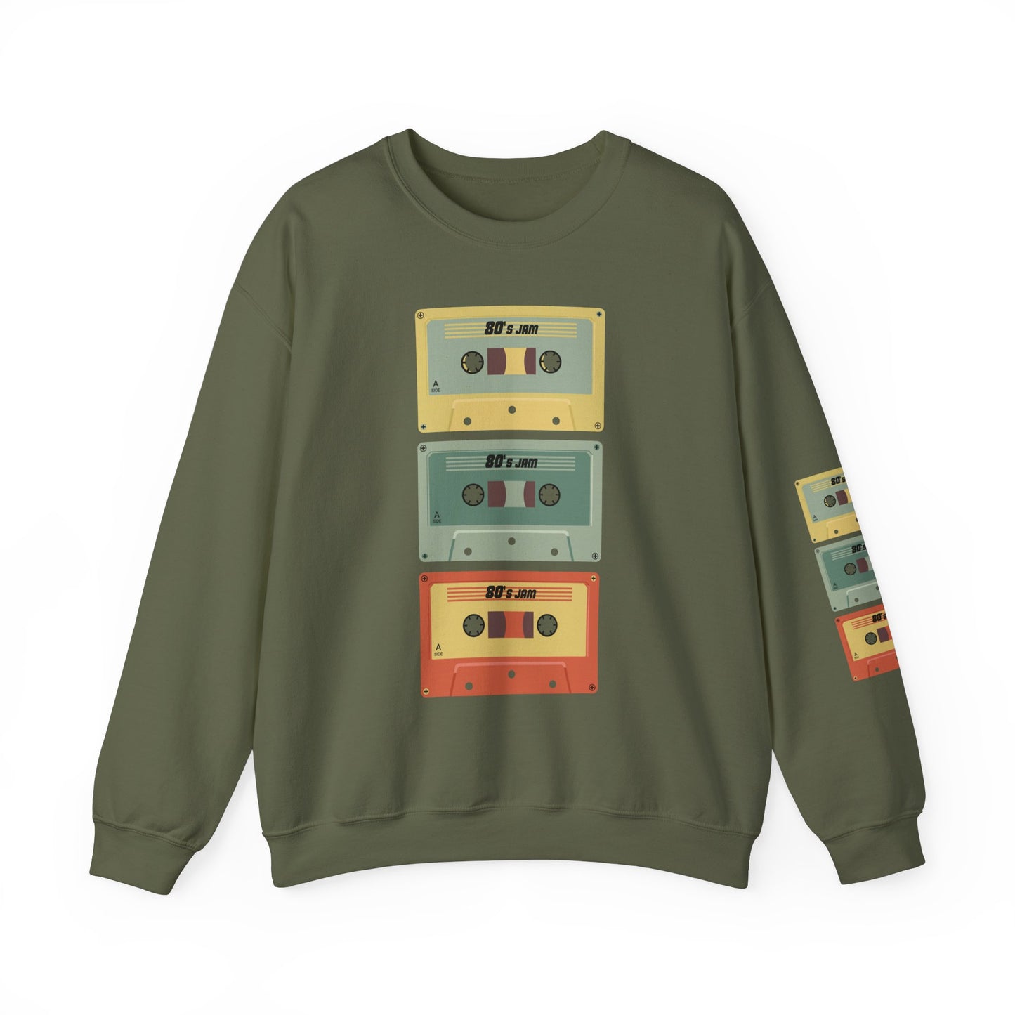 Cassette Tape Unisex Heavy Blend™ Crewneck Sweatshirt