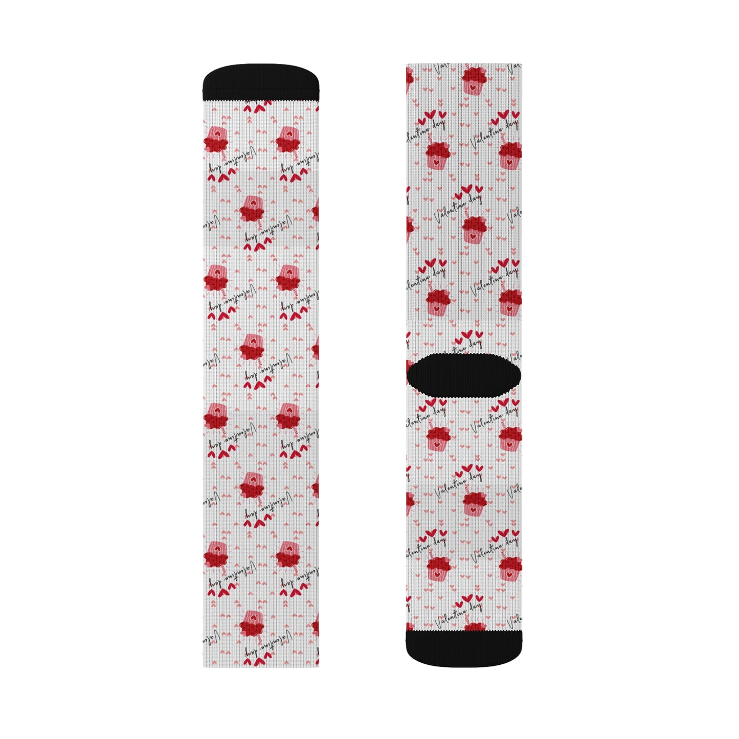 Valentine's Day Sweets Sublimation Socks