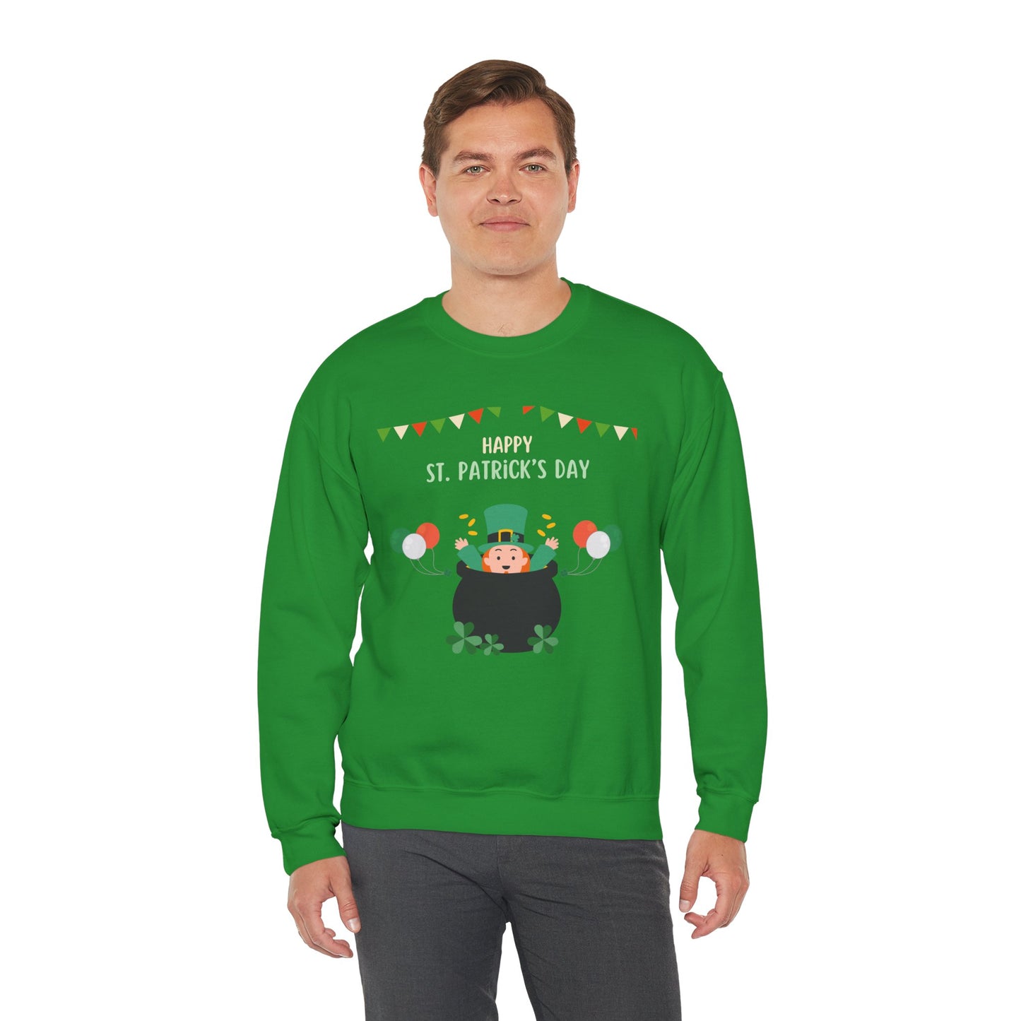 Lucky Leprechaun Unisex Heavy Blend™ Crewneck Sweatshirt