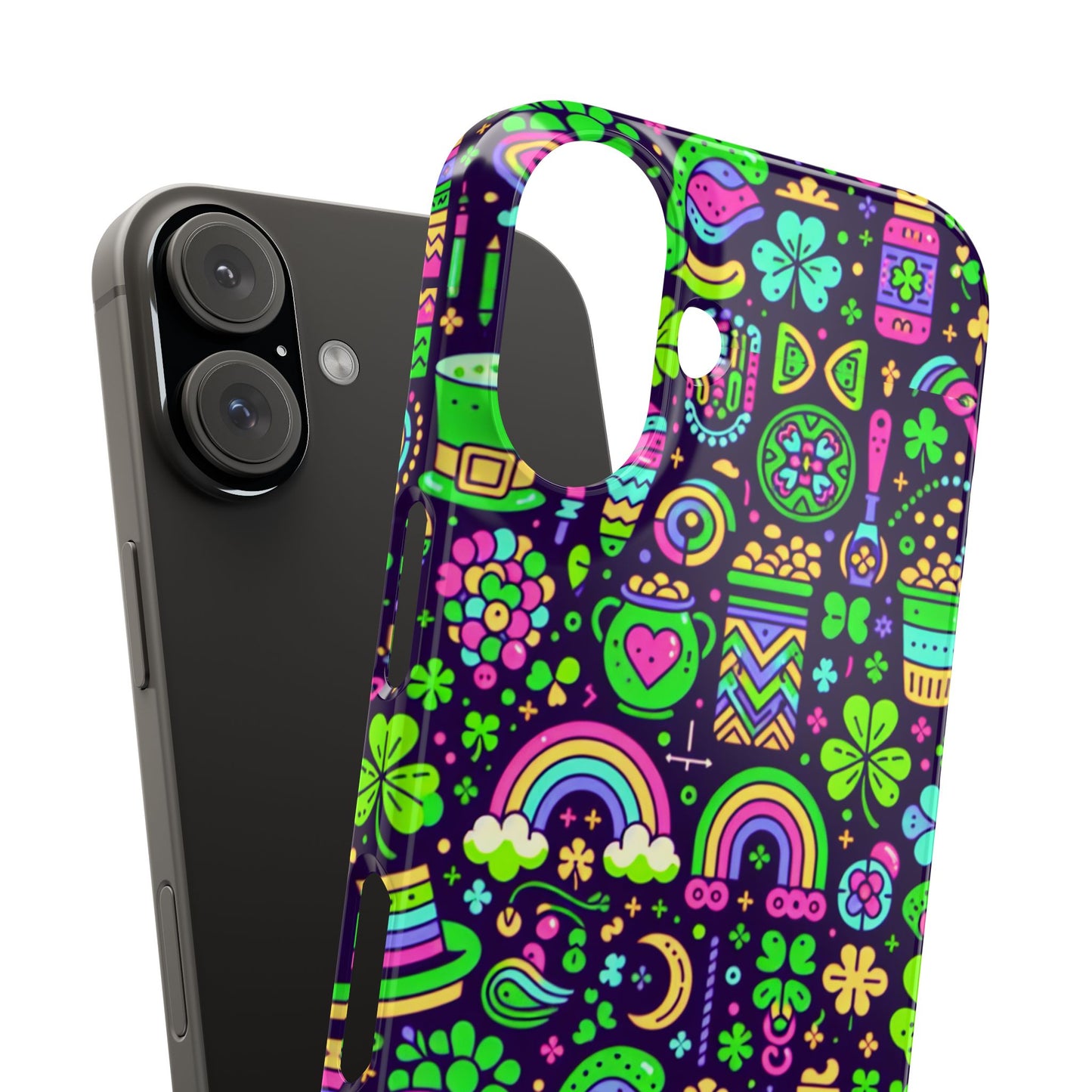 Day-Glo Clover Slim Phone Cases