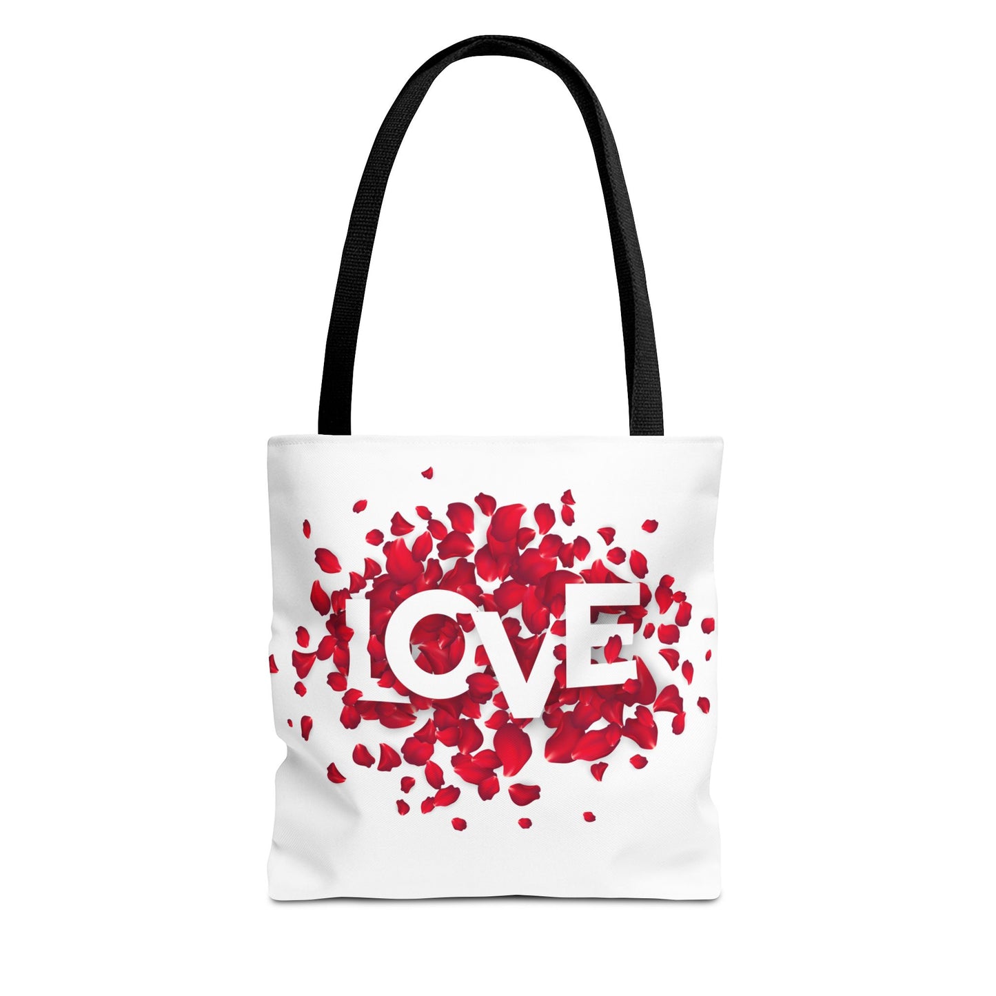 Love Rose Tote Bag (13" x 13")