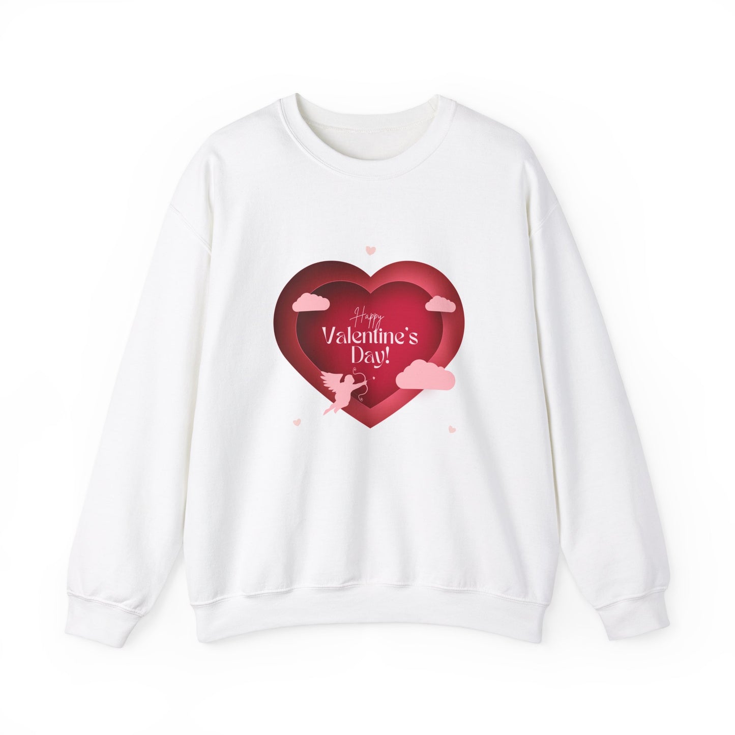 Happy V-Day Unisex Heavy Blend™ Crewneck Sweatshirt