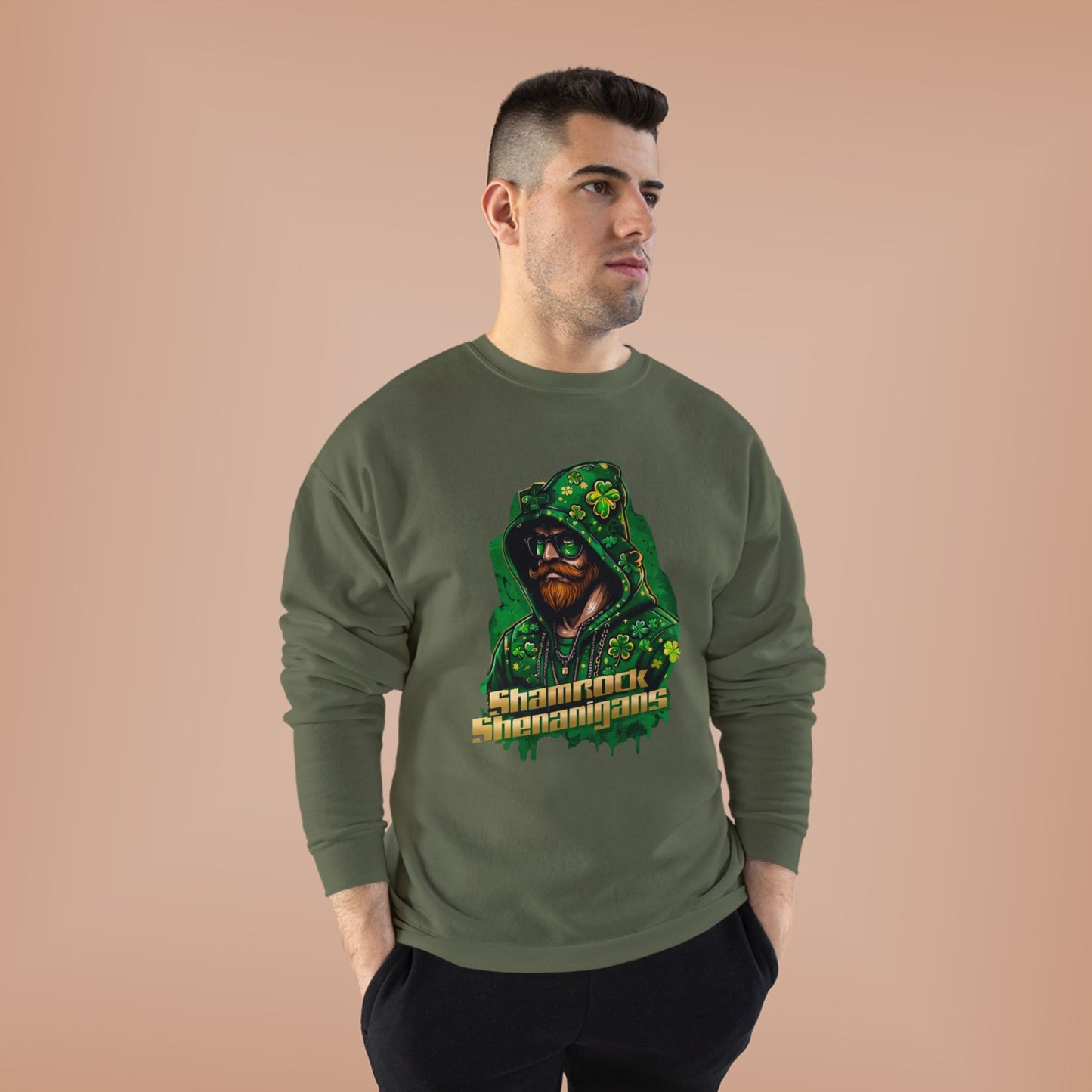 Shamrock Shenanigans Unisex EcoSmart® Crewneck Sweatshirt