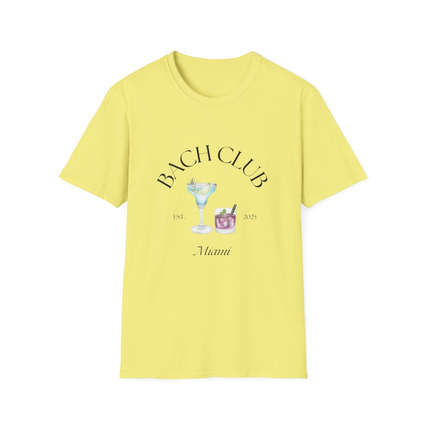 Bach Club Miami Unisex Softstyle T-Shirt