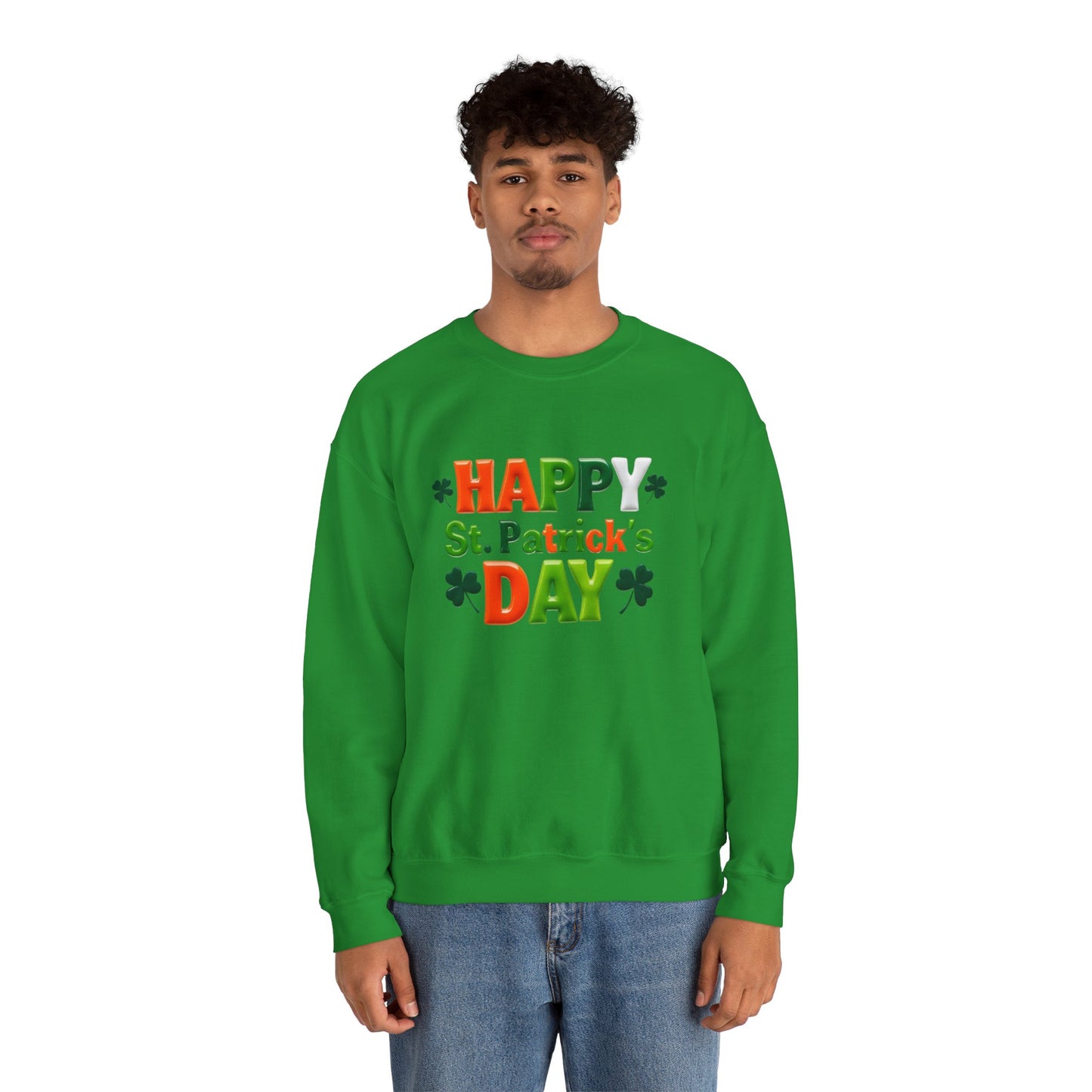 St. Patty Vibes Unisex Heavy Blend™ Crewneck Sweatshirt