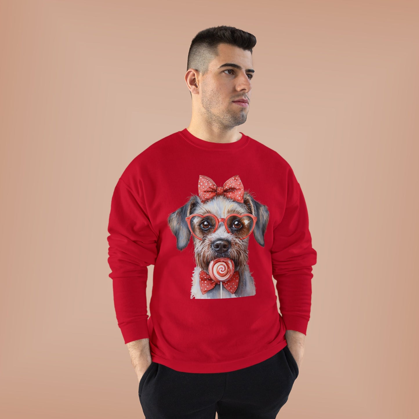 Furever Love Unisex EcoSmart® Crewneck Sweatshirt