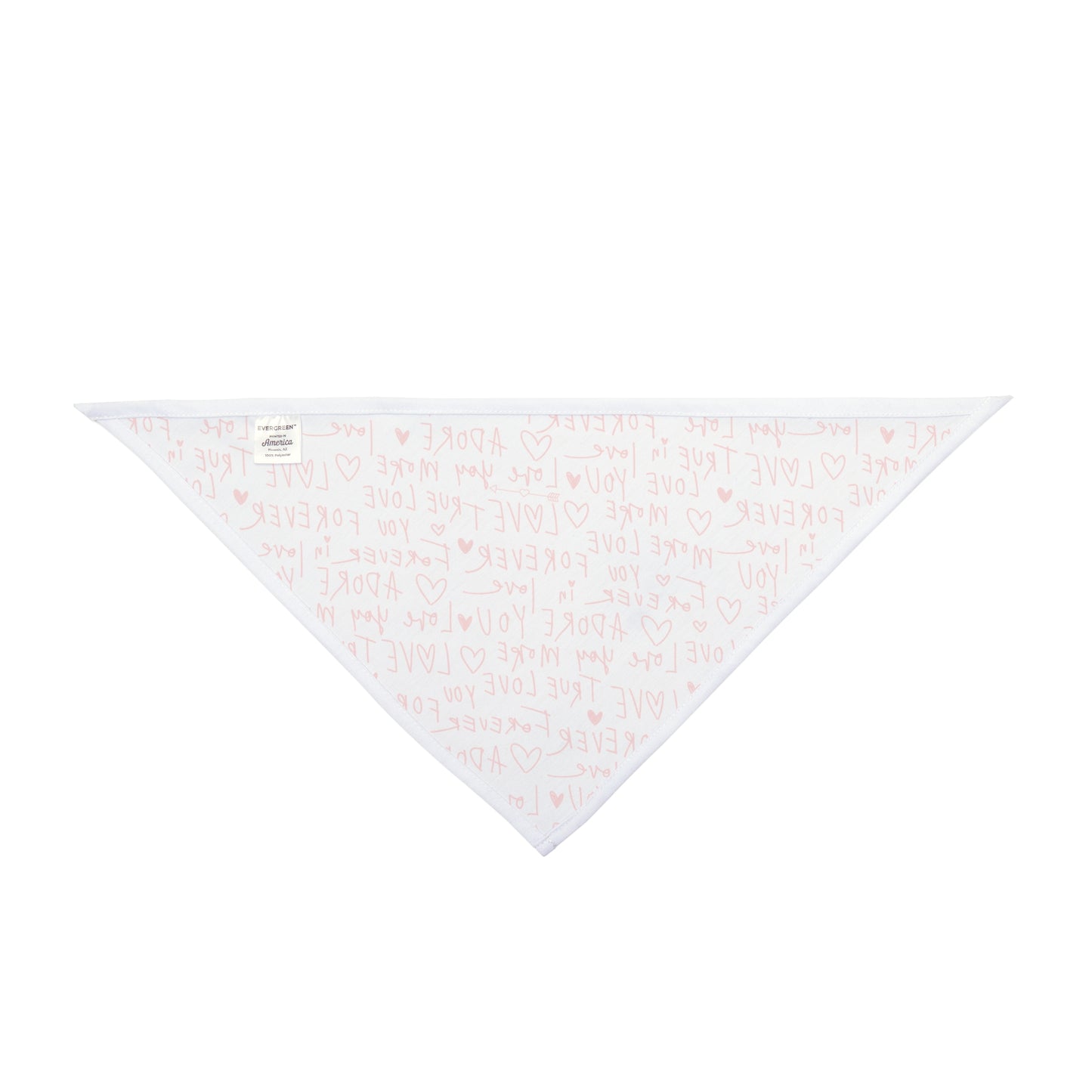 Love Forever Pet Bandana