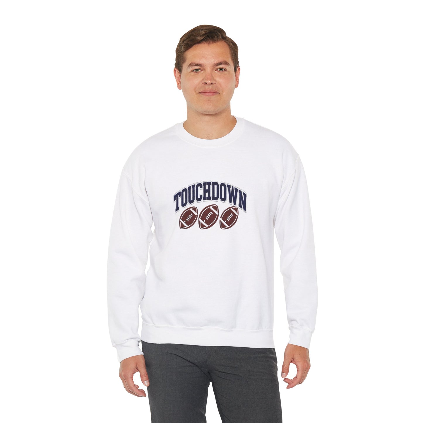 TOUCHDOWN Unisex Heavy Blend™ Crewneck Sweatshirt