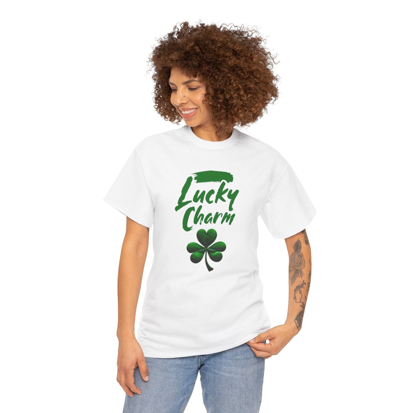 Lucky Charm Unisex Heavy Cotton Tee