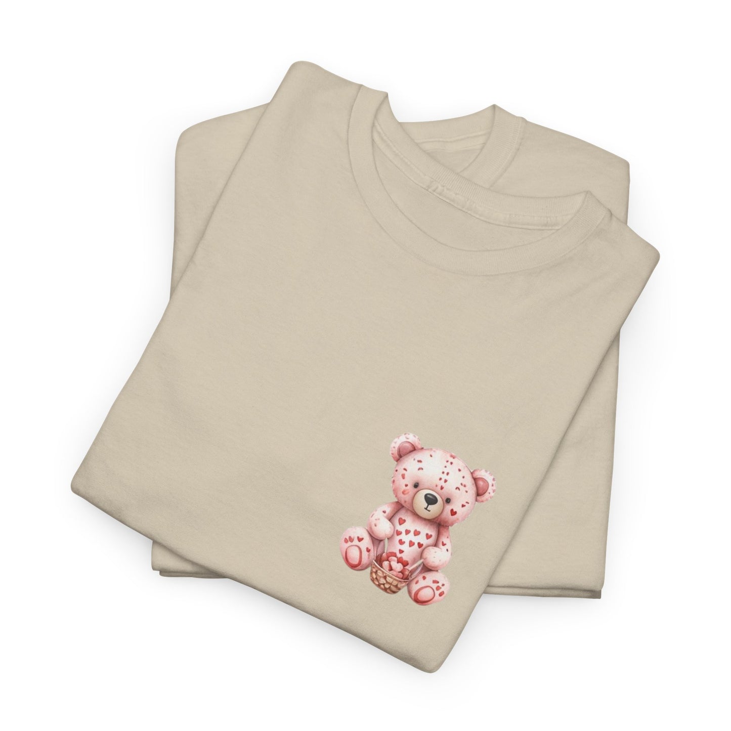 Teddy Bear Picnic (Front & Back Print) Unisex Heavy Cotton Tee