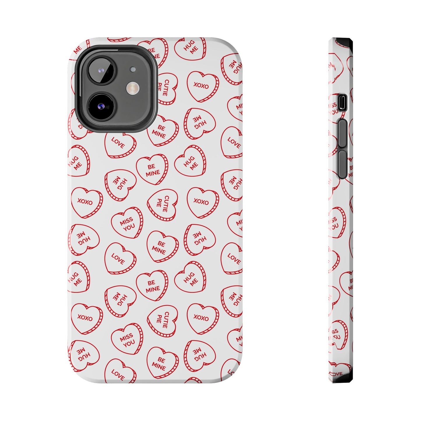 Candy Hearts Tough Phone Cases