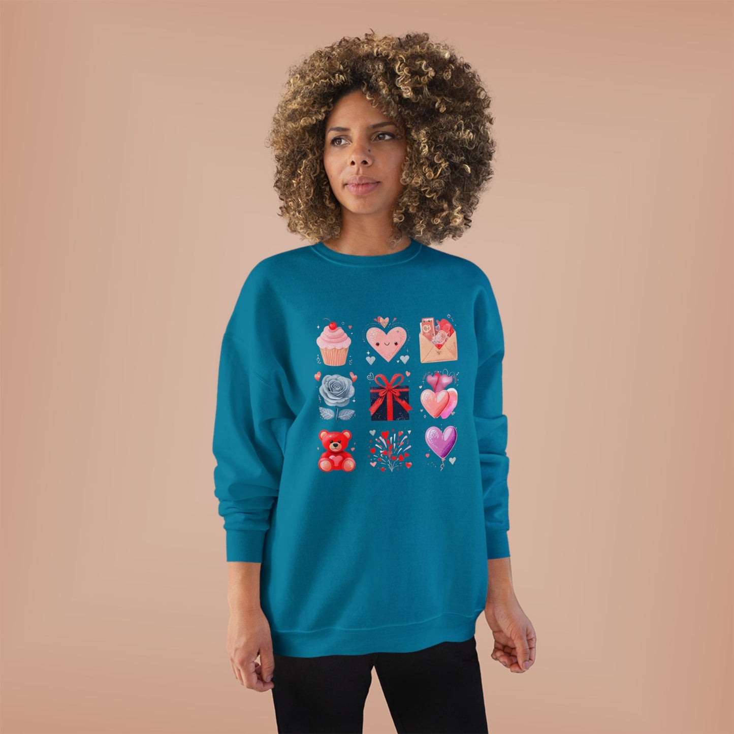 Valentine's Party Unisex EcoSmart® Crewneck Sweatshirt