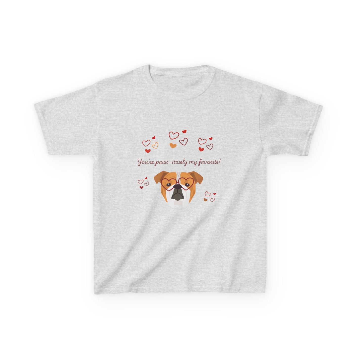 You're Paws-itively My Favorite Kids Heavy Cotton™ Tee