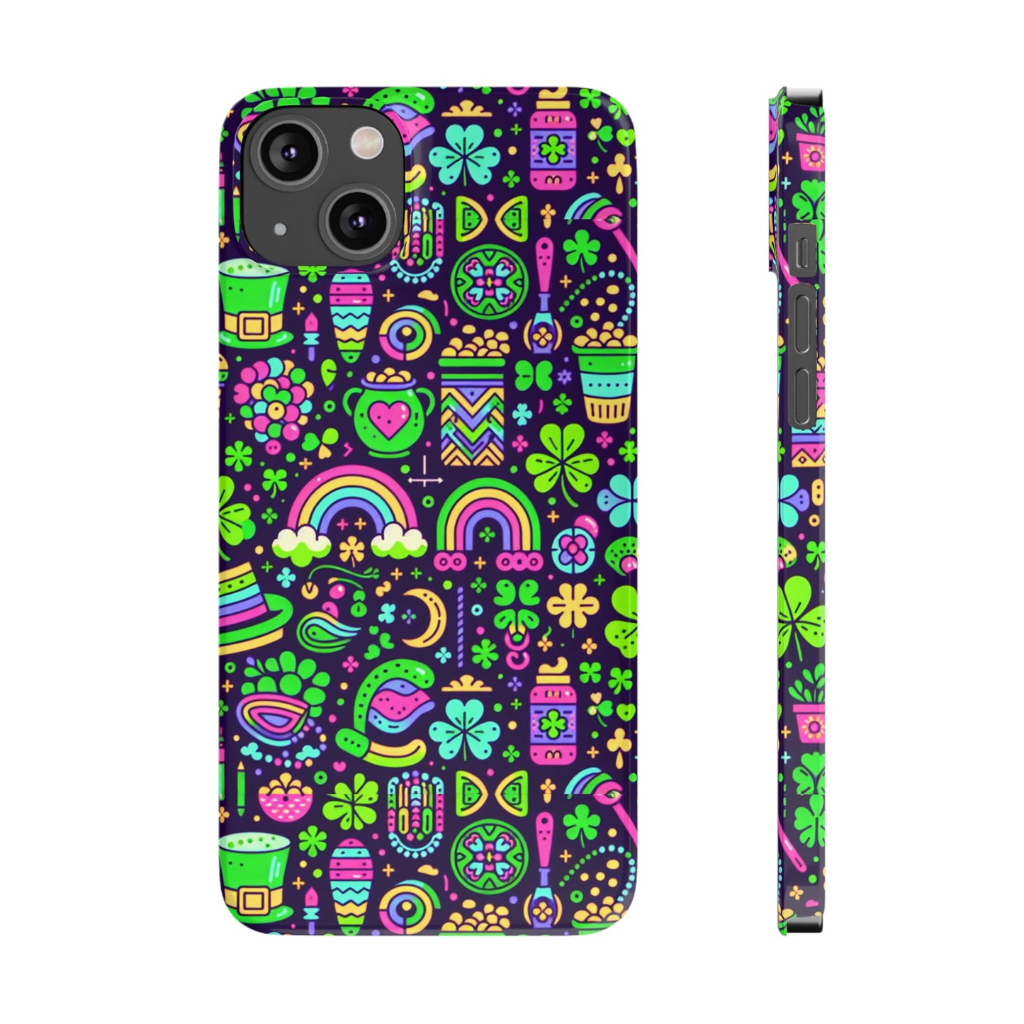 Day-Glo Clover Slim Phone Cases