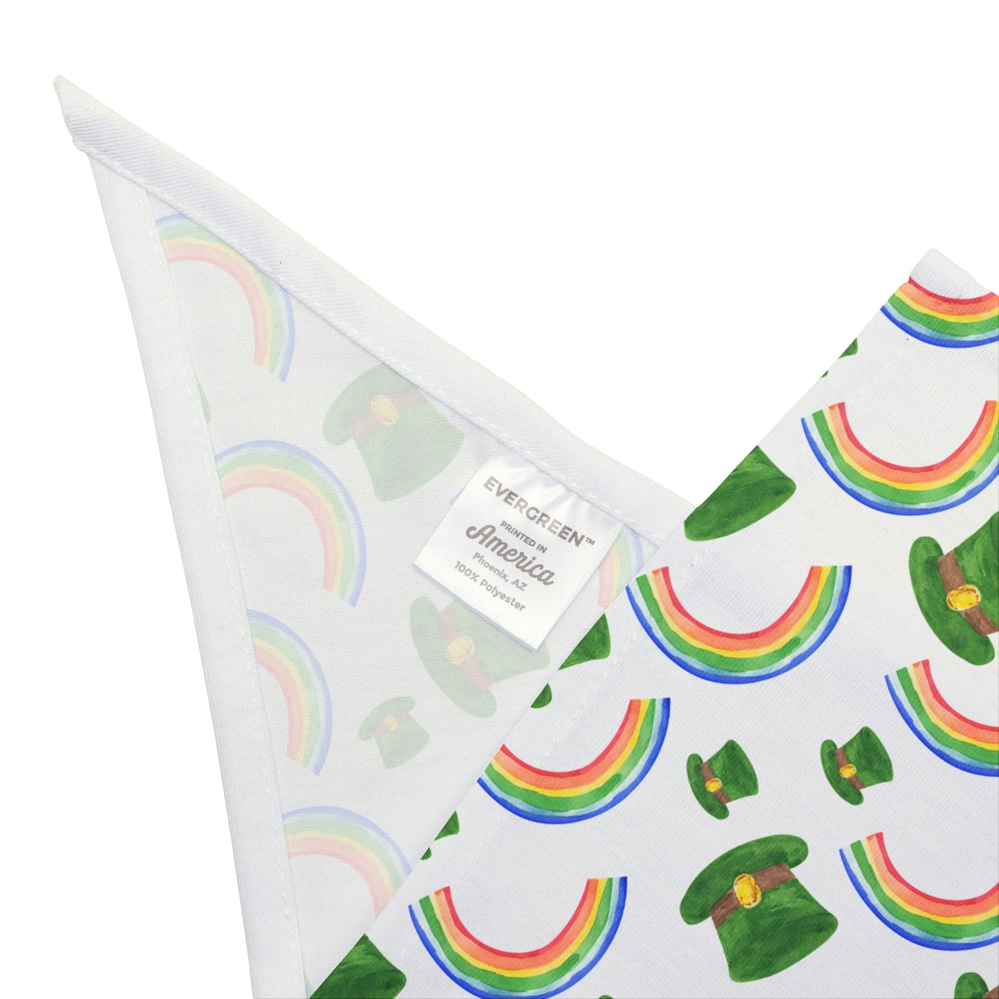 Luck Rainbow Pet Bandana