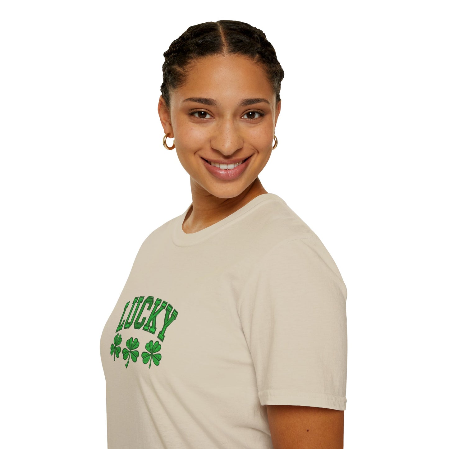 Lucky (print) Unisex Softstyle T-Shirt