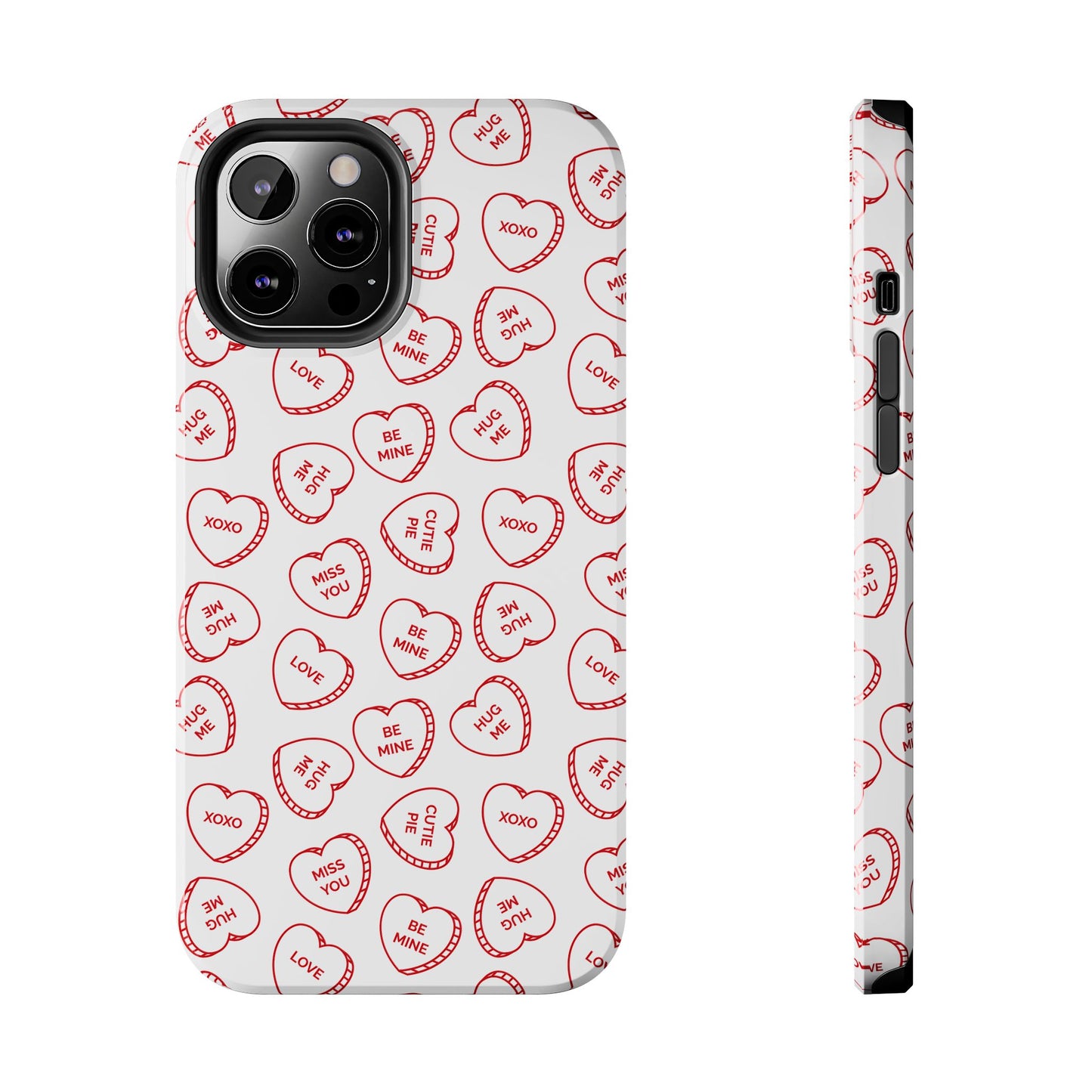 Candy Hearts Tough Phone Cases