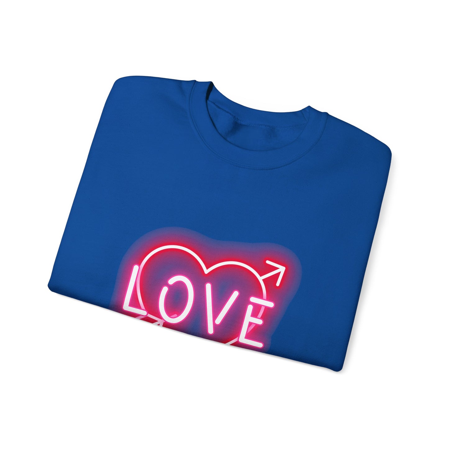 Neon Love Unisex Heavy Blend™ Crewneck Sweatshirt