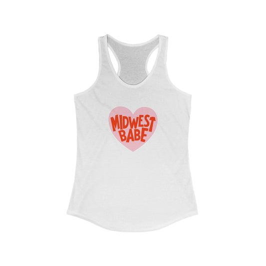 Midwest Babe Women's Ideal Racerback Tank