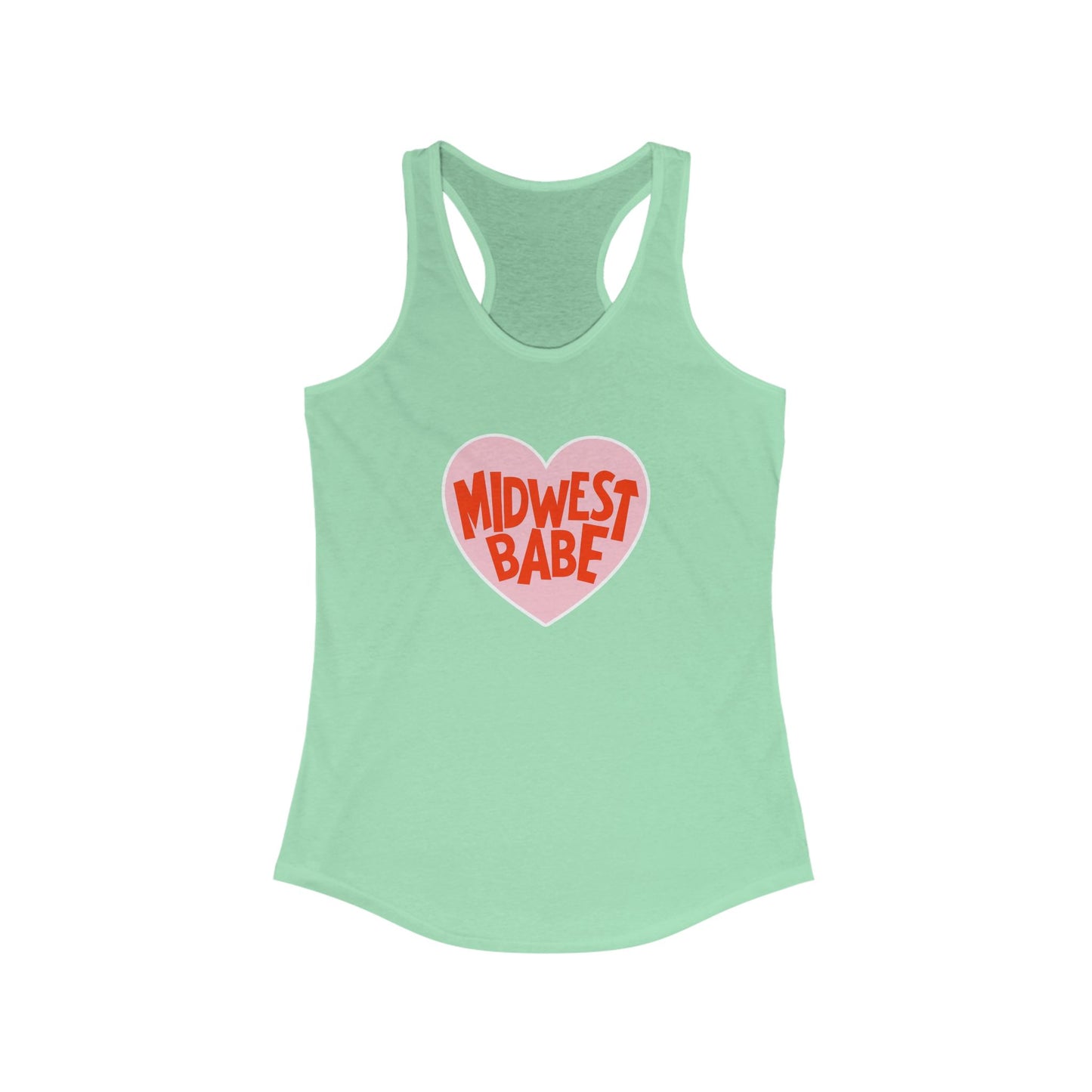 Midwest Babe Women's Ideal Racerback Tank