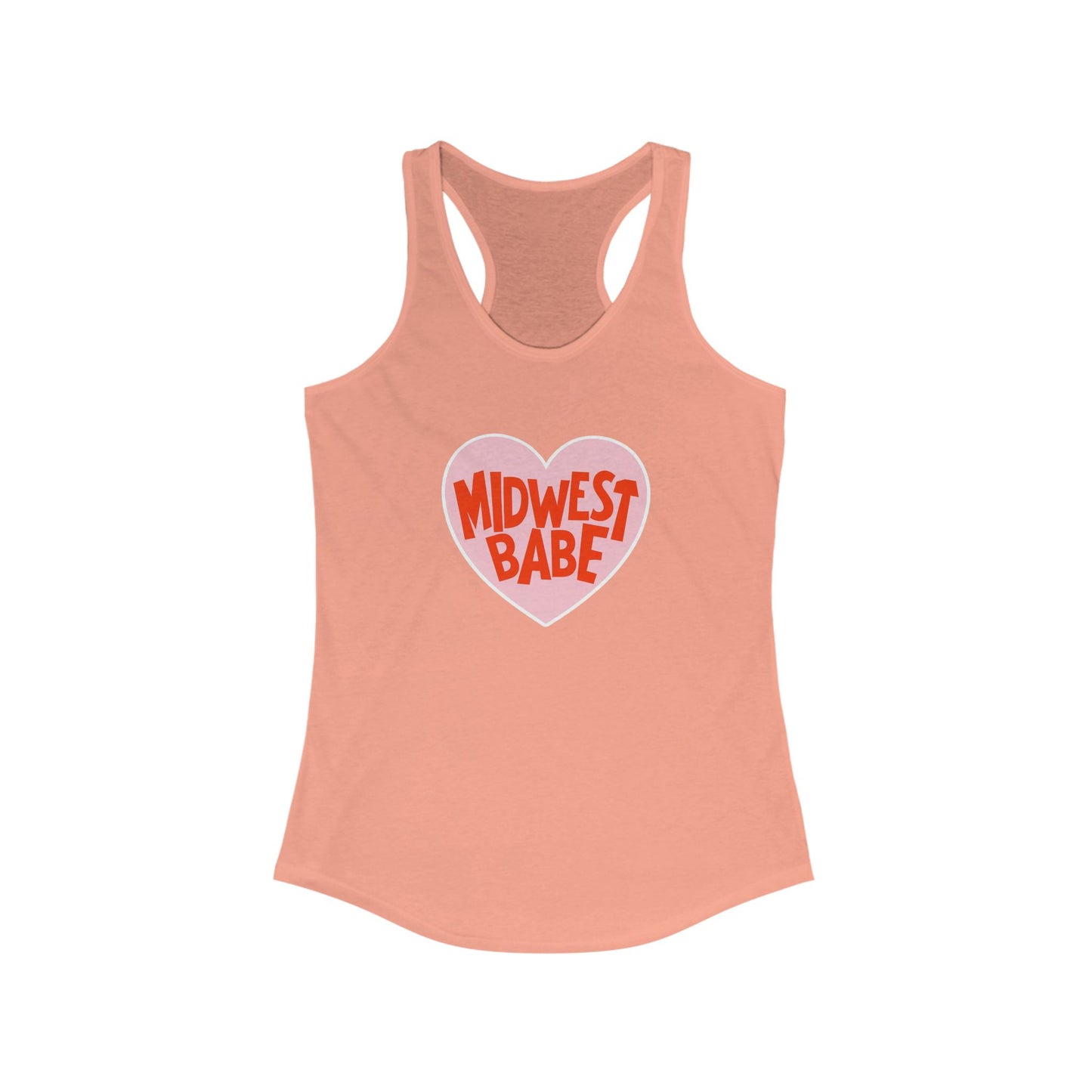 Midwest Babe Women's Ideal Racerback Tank