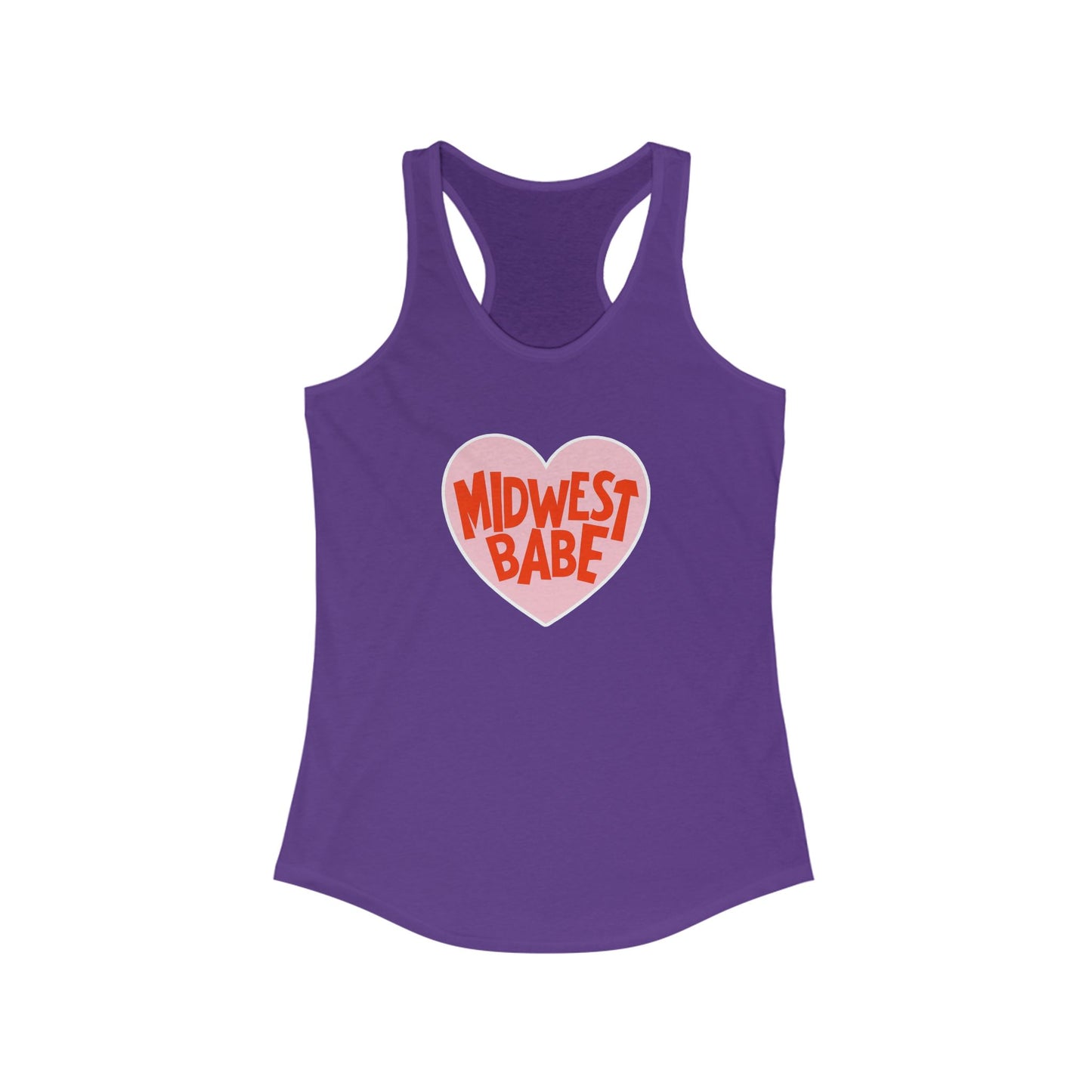 Midwest Babe Women's Ideal Racerback Tank