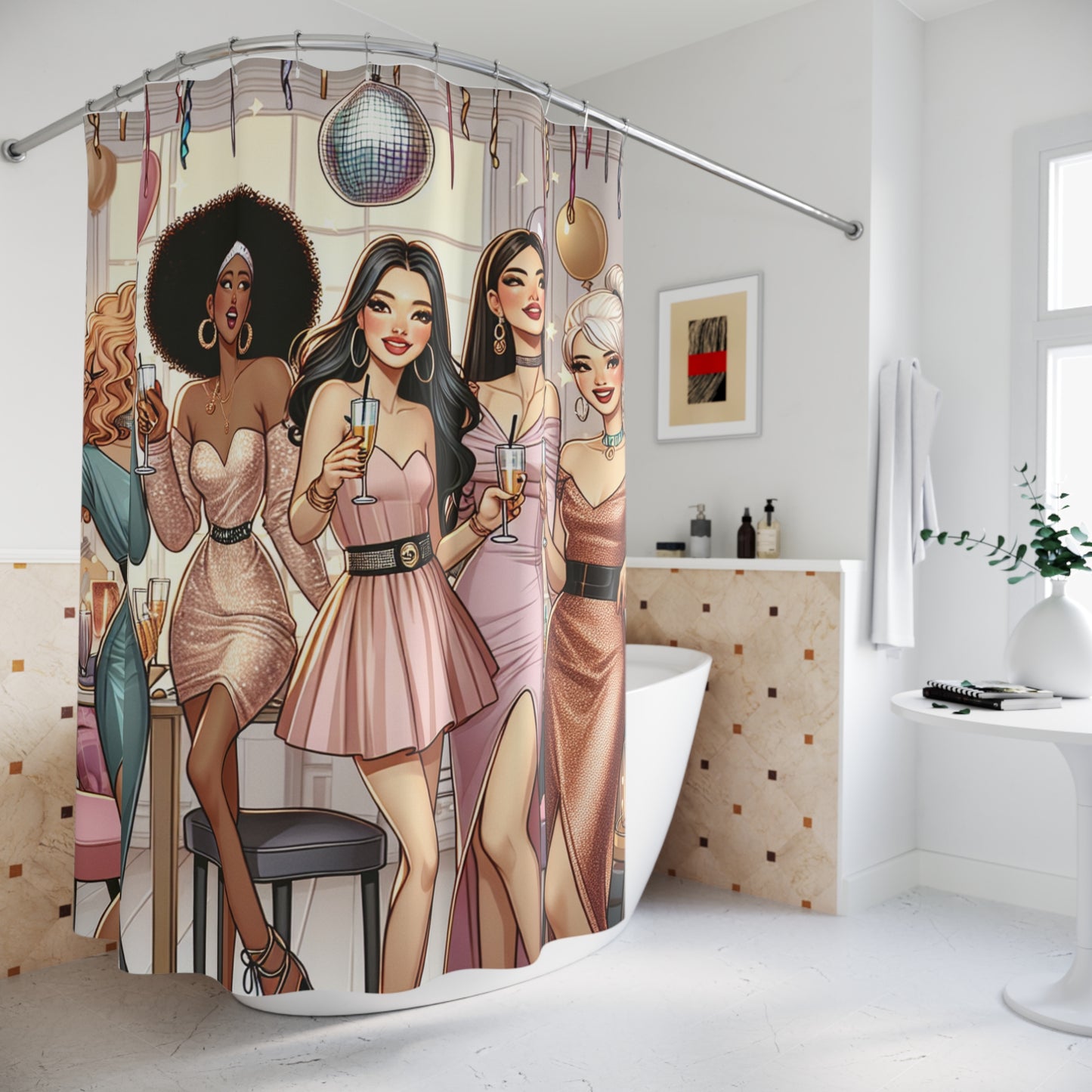 Celebrate Shower Curtains