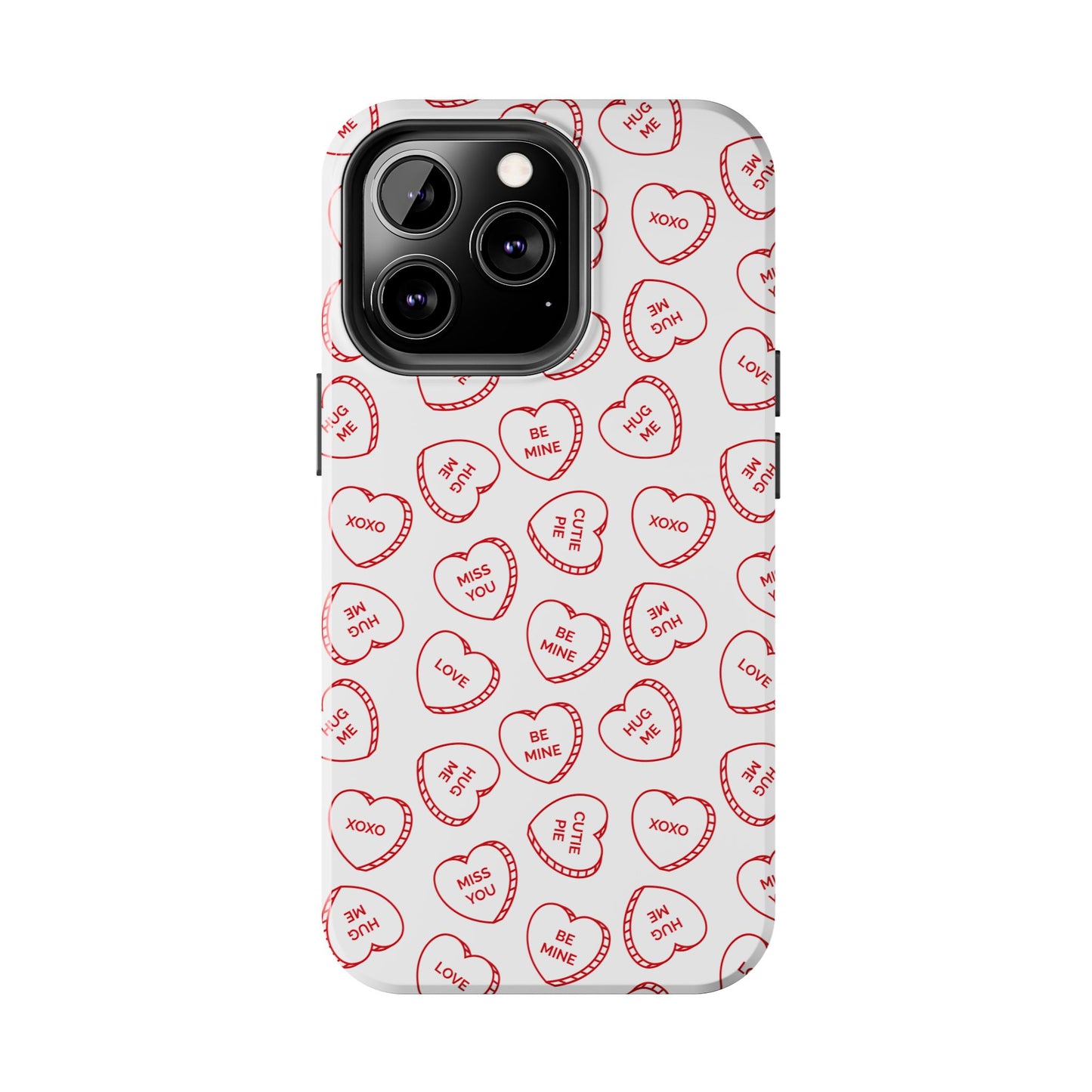 Candy Hearts Tough Phone Cases