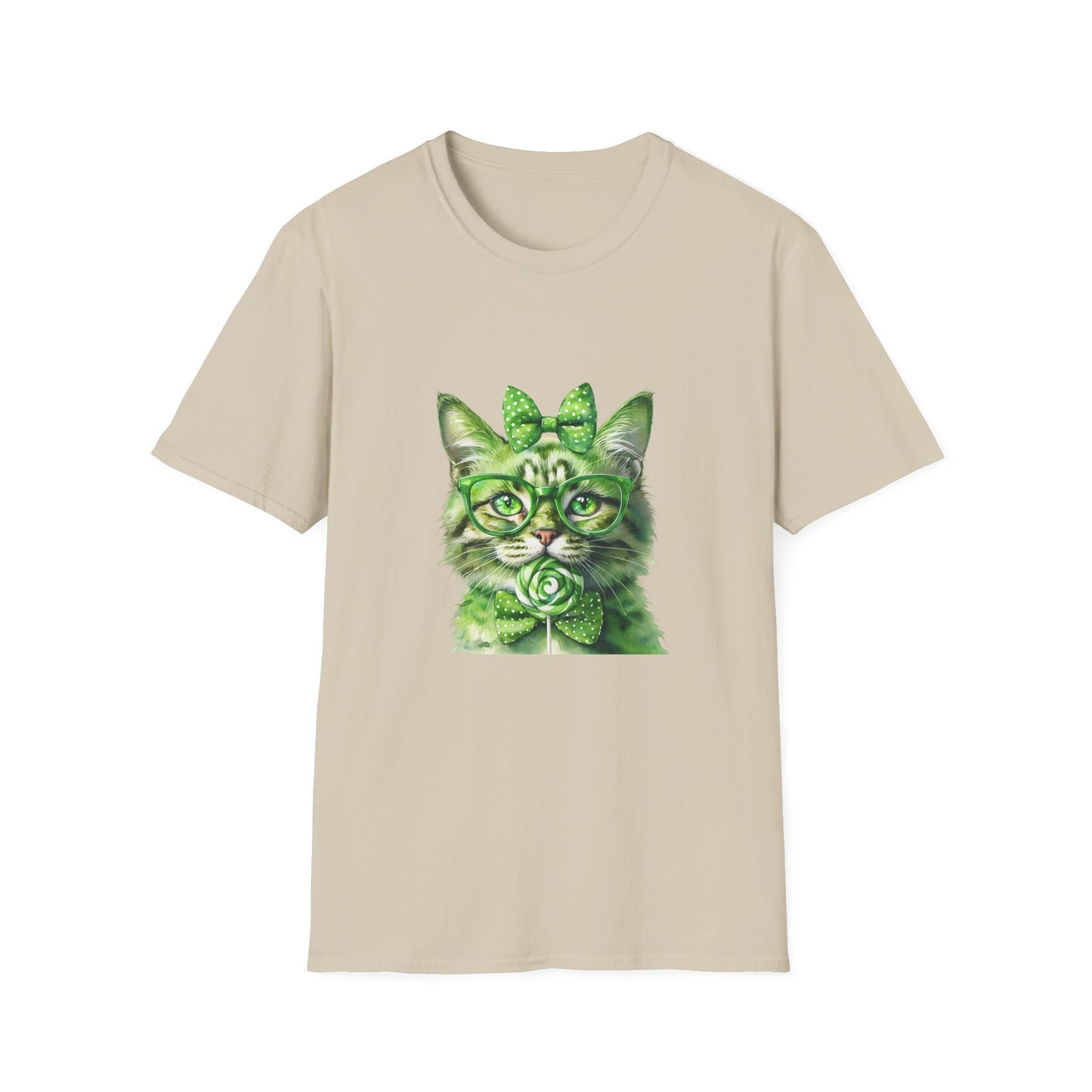 Purrfect Luck Unisex Softstyle T-Shirt