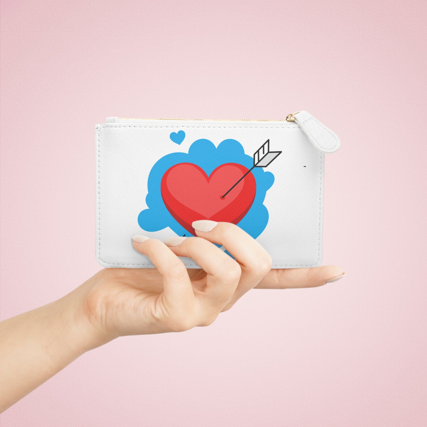 Heart & Arrow Mini Clutch Bag