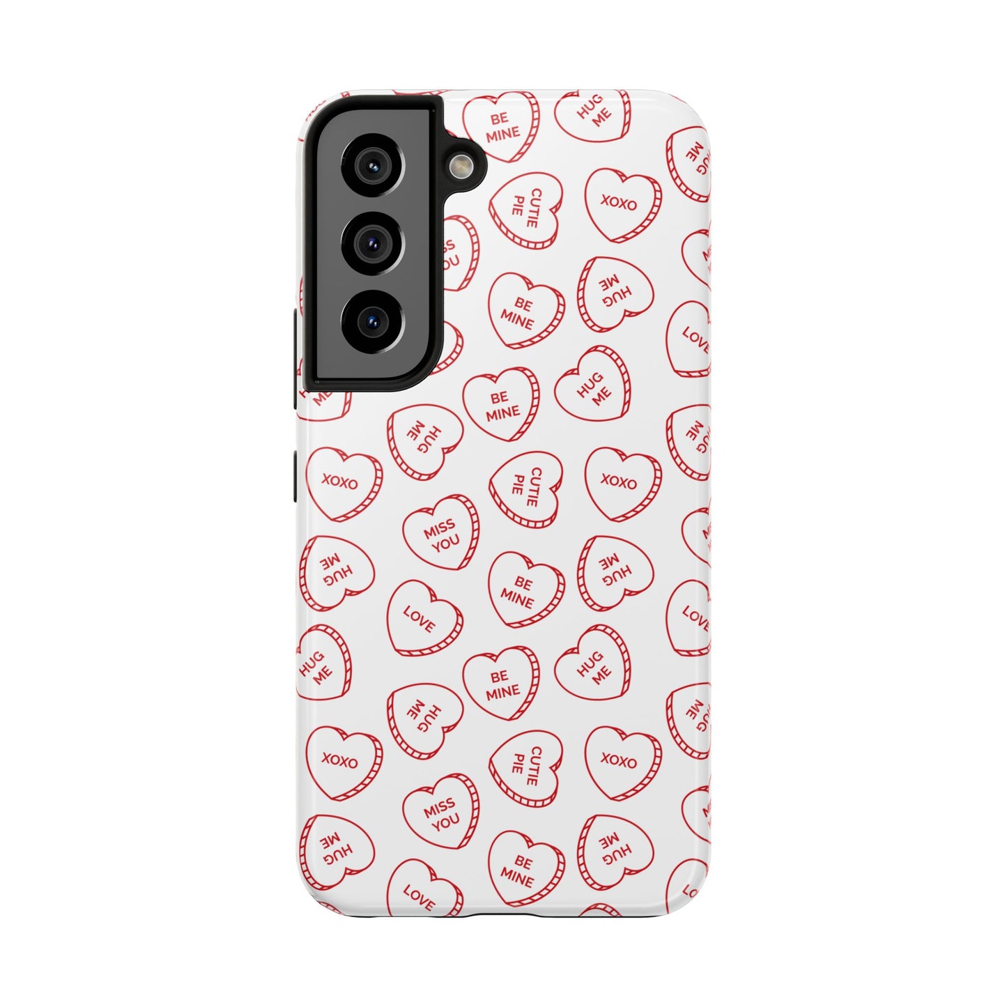 Candy Hearts Tough Phone Cases