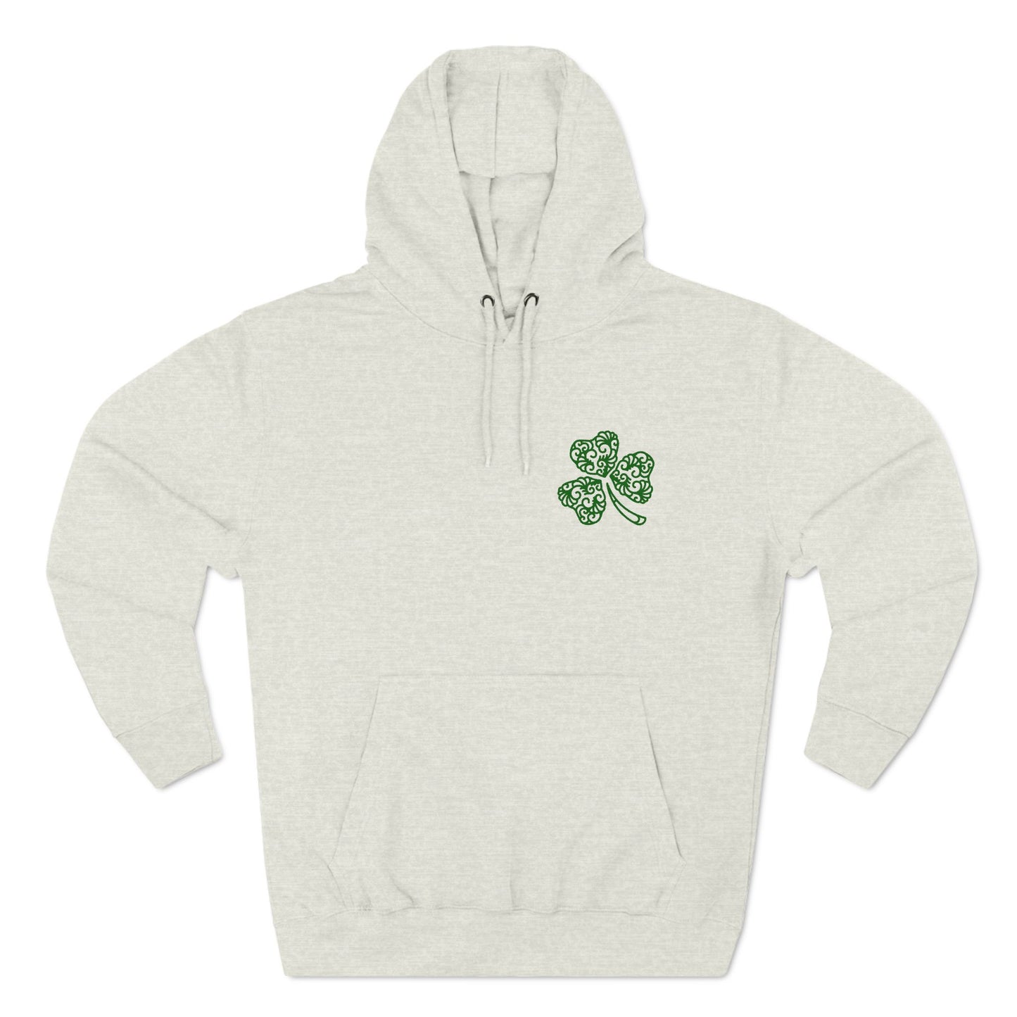 Shamrock Three-Panel Fleece Hoodie