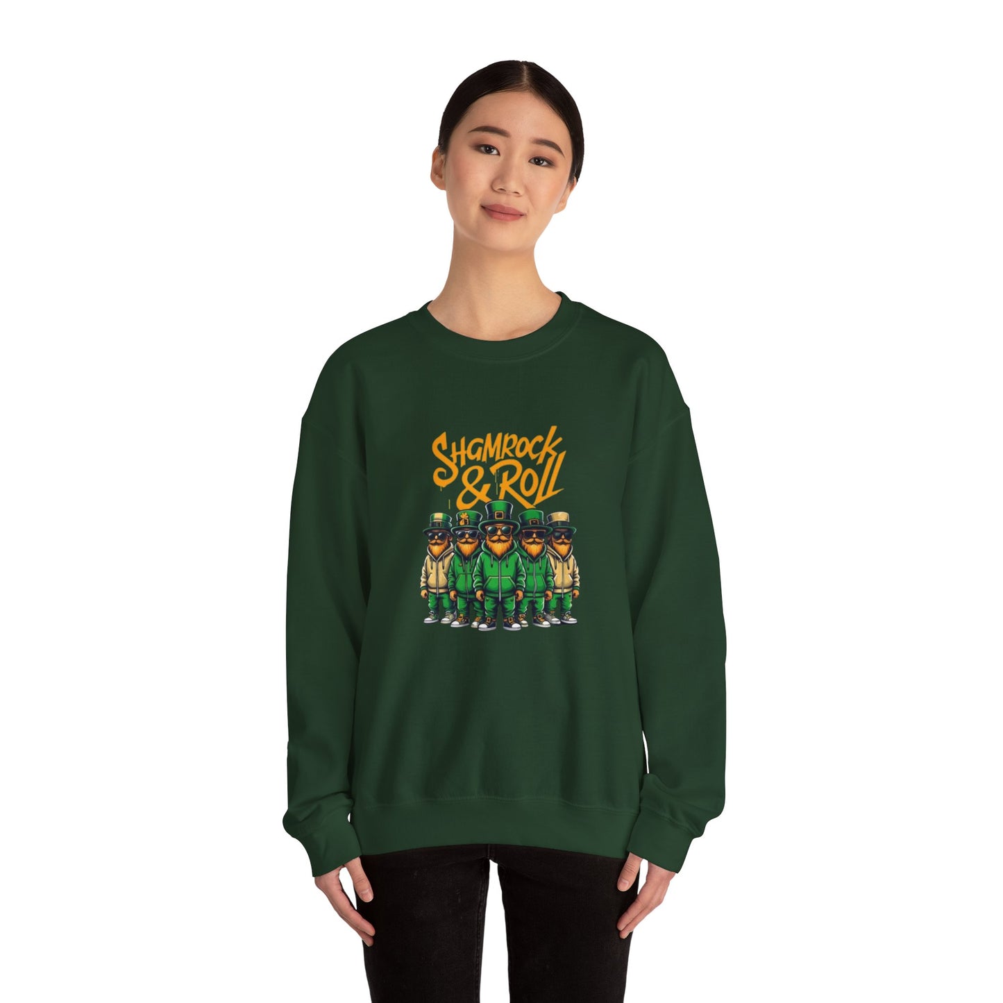 Shamrock & Roll Unisex Heavy Blend™ Crewneck Sweatshirt