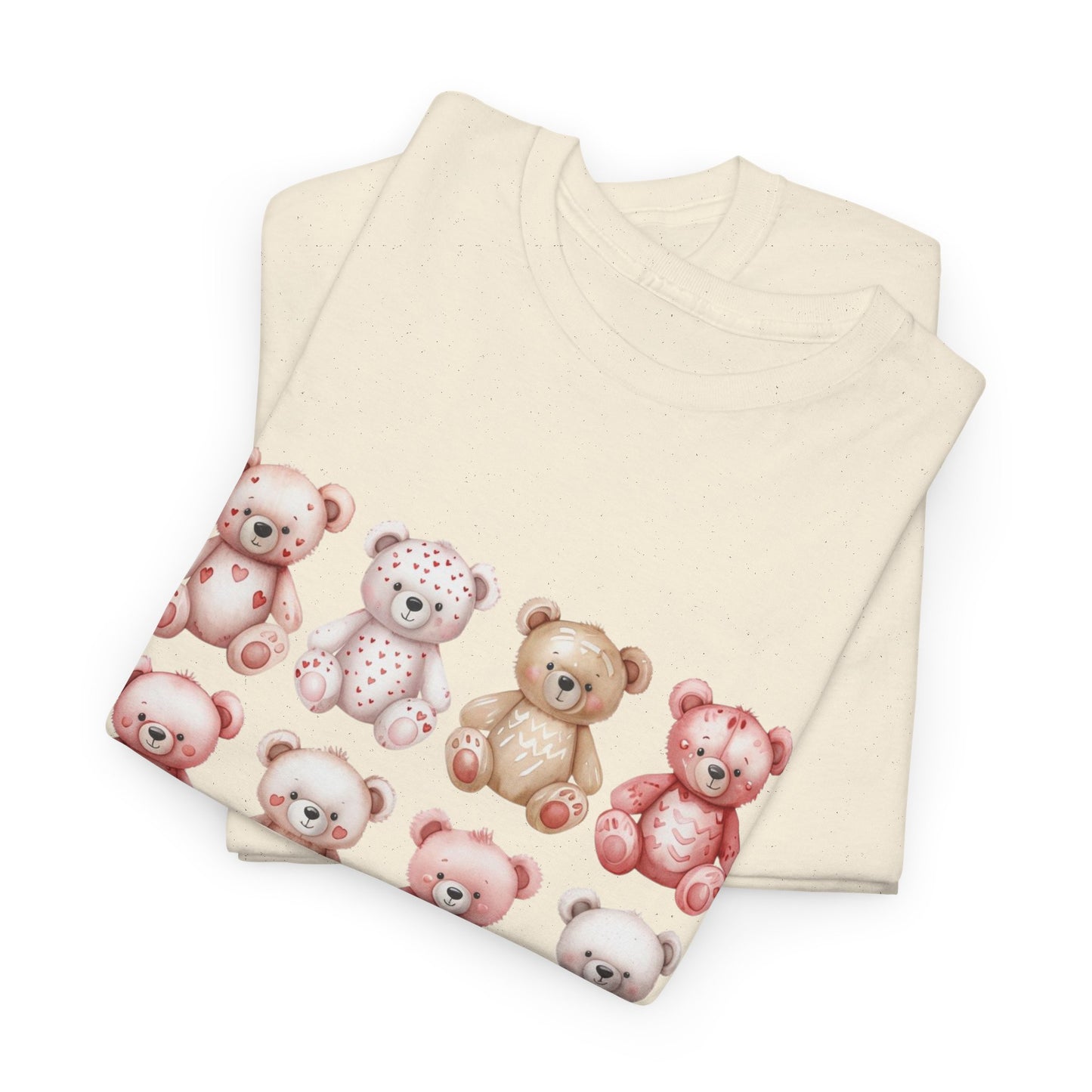 Teddy Bear Party - Valentine's Day Unisex Heavy Cotton Tee